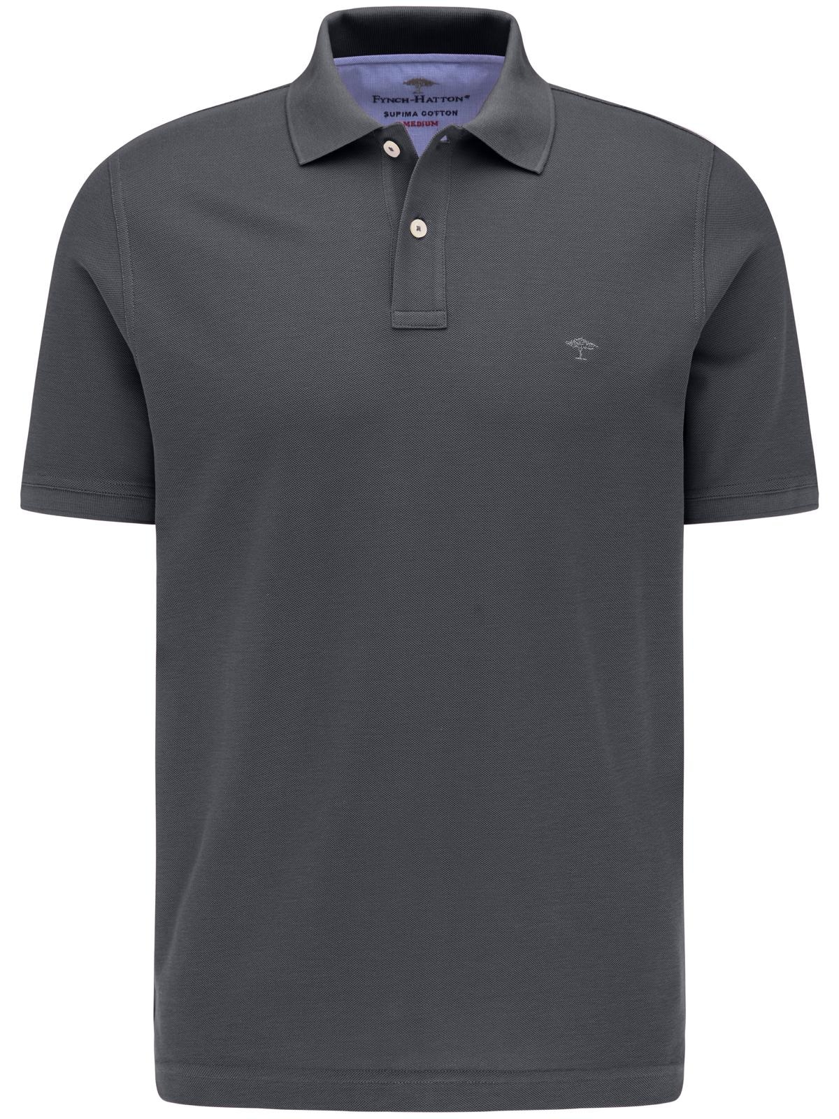 FYNCH-HATTON Poloshirt normale Passform, mit 2-Knopf-Polokragen, aus Baumwo günstig online kaufen