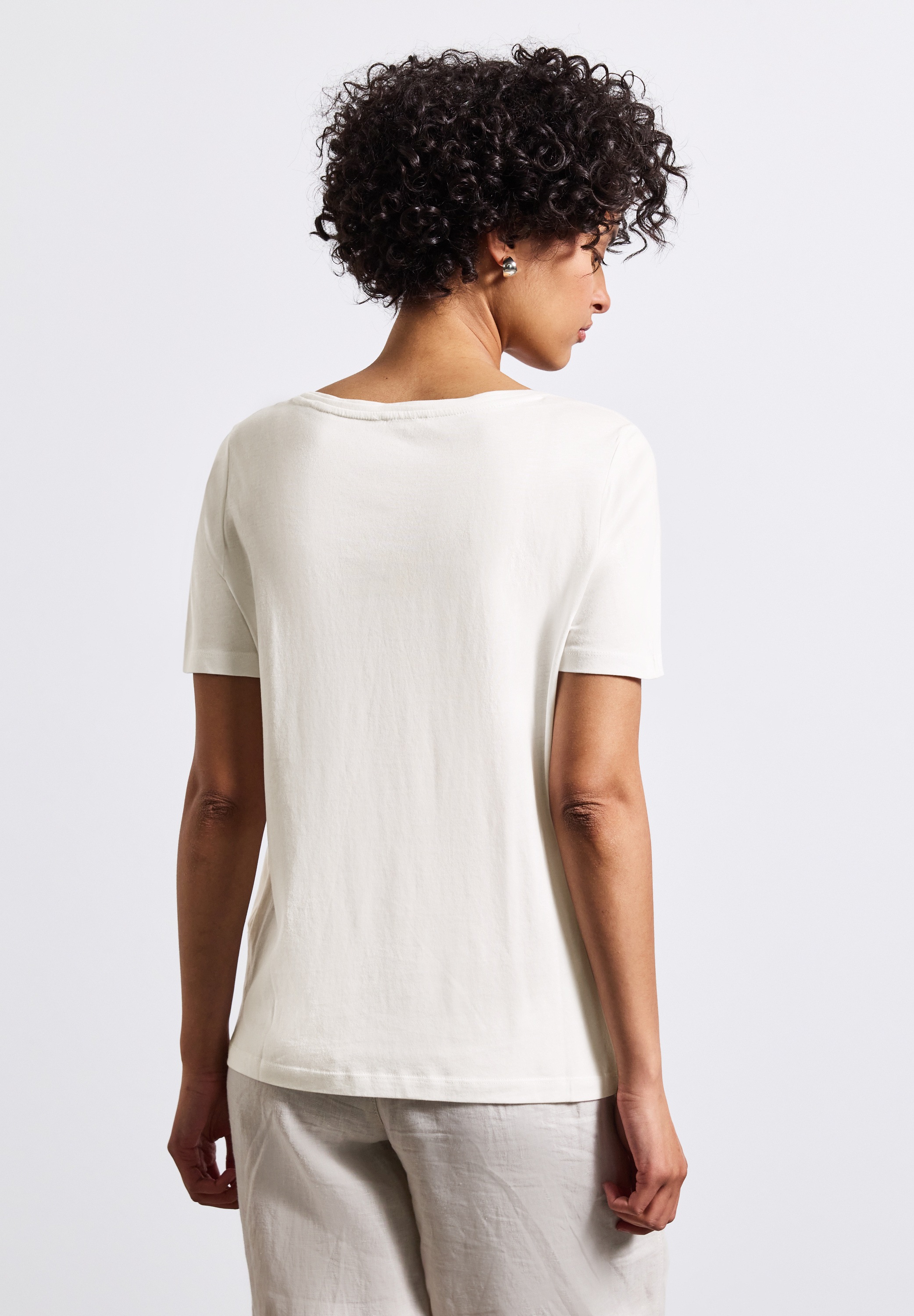 STREET ONE T-Shirt, im soften Baumwoll-Mix günstig online kaufen