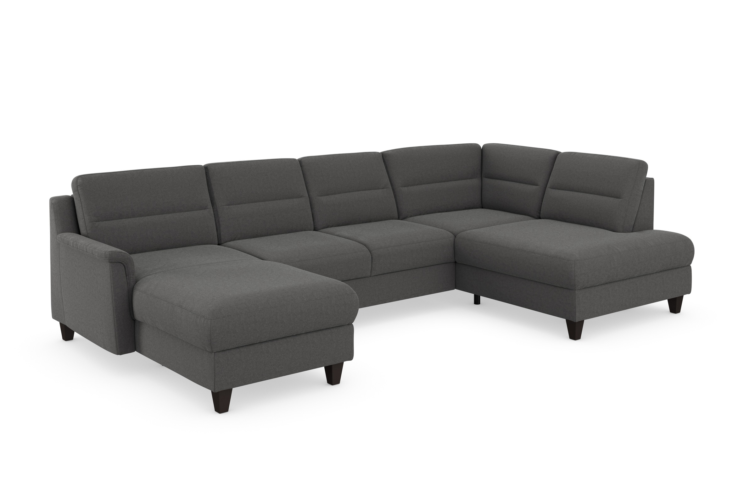 sit&more Wohnlandschaft »Farö U-Form«, inklusive Federkern, wahlweise mit Bettfunktion und Bettkasten