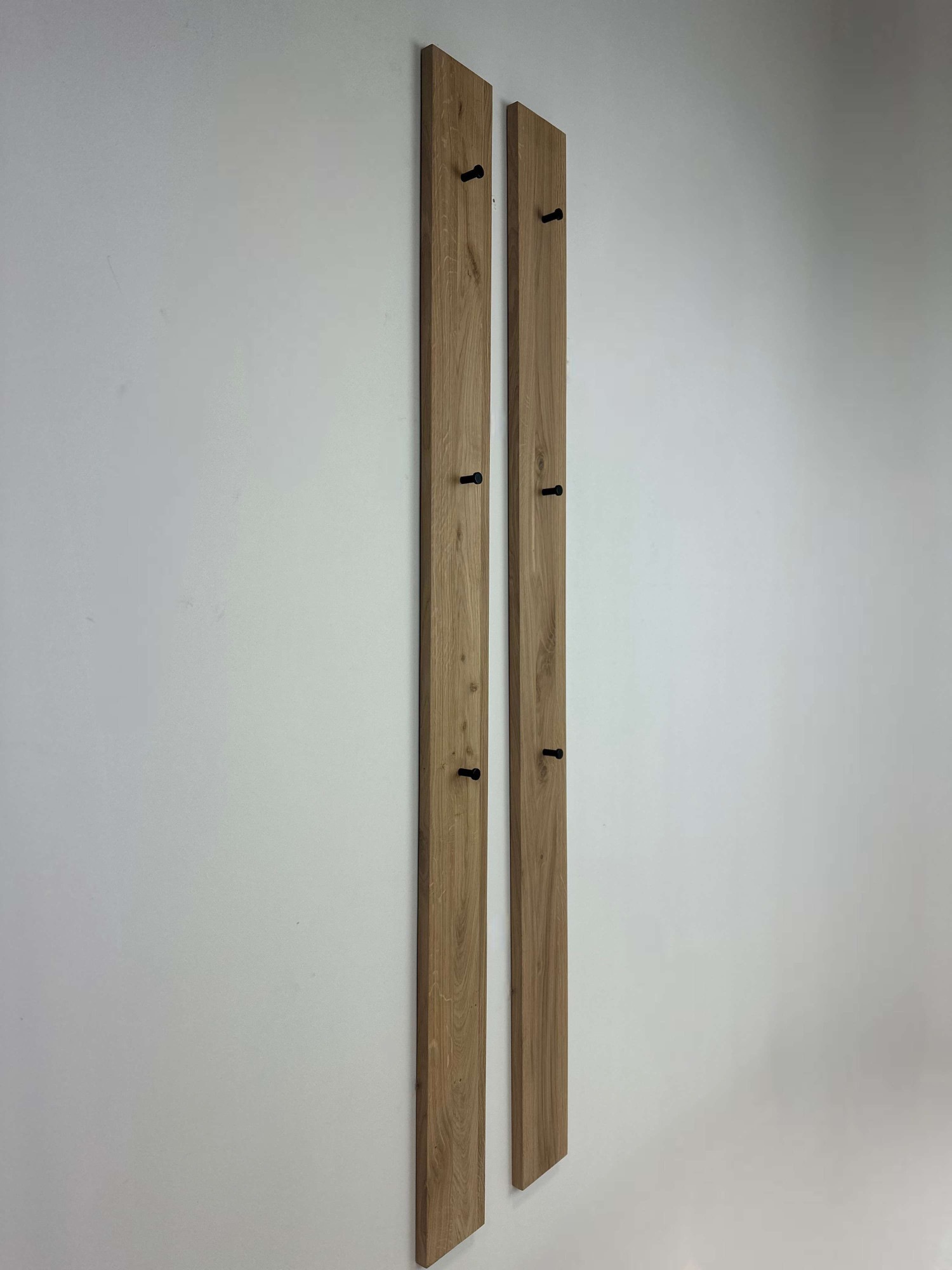 OTTO home Garderobenpaneel »Brodi« B/T/H: 160/20/17 cm, 2 Stk. tlg. aus massiver Eiche, FSC®-zertifiziert