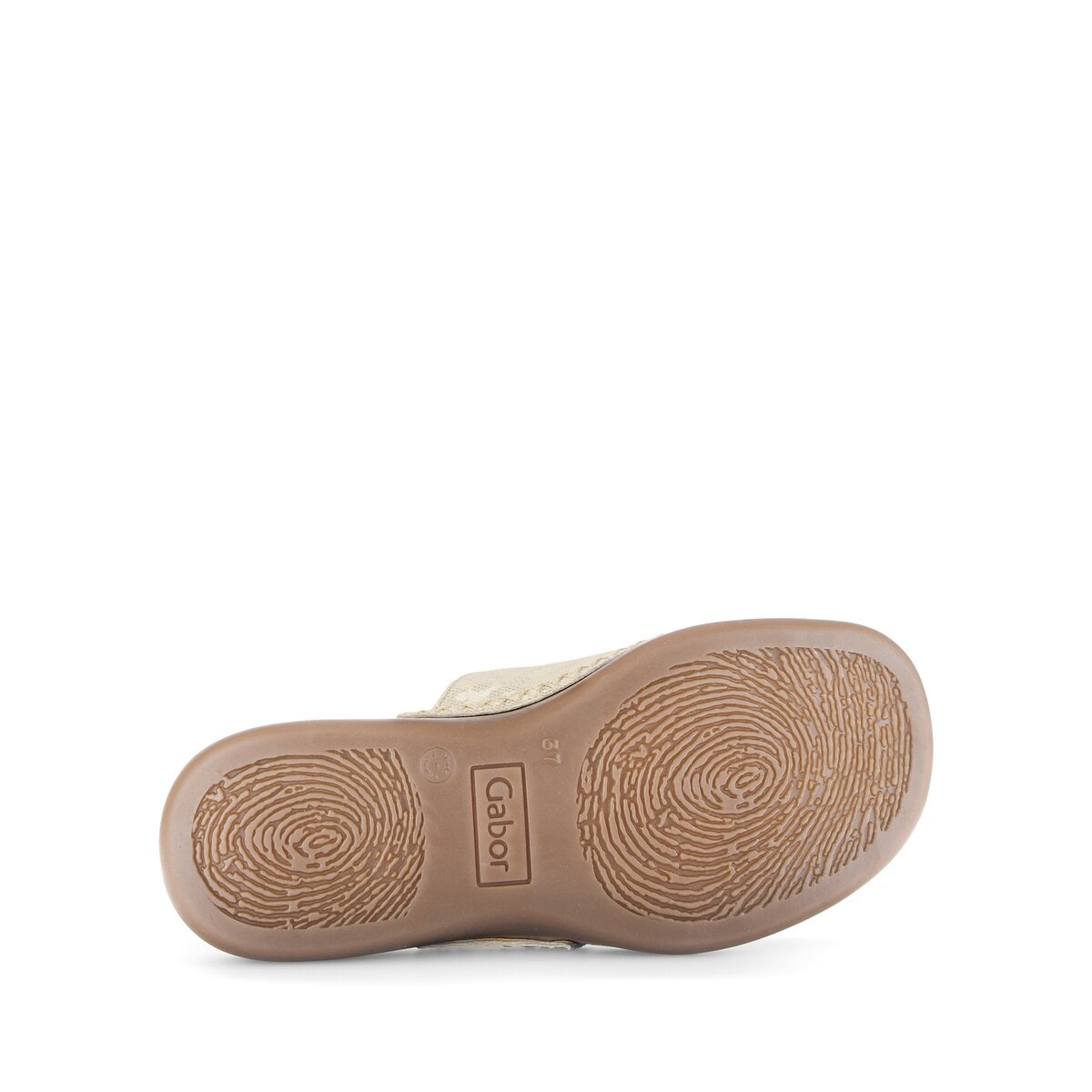 Zehentrenner GABOR "Zehentrenner", Herren, Gr. 36, gold, Schuhe Zehentrenner 3