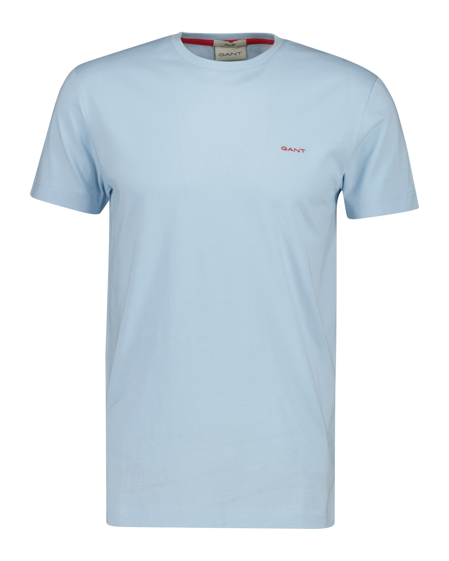 Gant T-Shirt "CONTRAST LOGO" Regular fit mit Rundhalsausschnitt günstig online kaufen