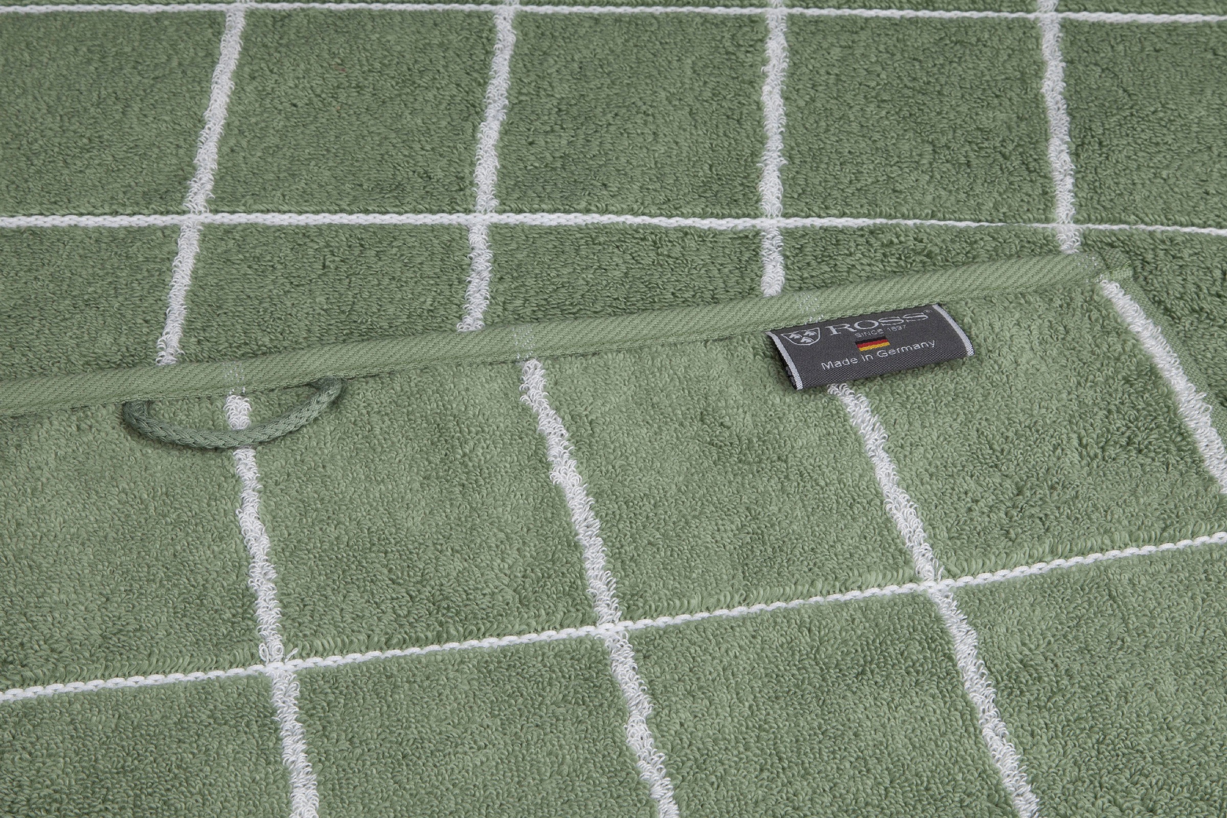 Thumbnail - ROSS Duschtuch "Cashmere Überkaro" 100% Baumwolle, kariert, in modischen Karo Farben