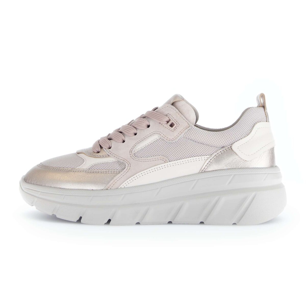 Gabor Sneaker "Sneaker low Materialmix Leder/Lederimitat" günstig online kaufen