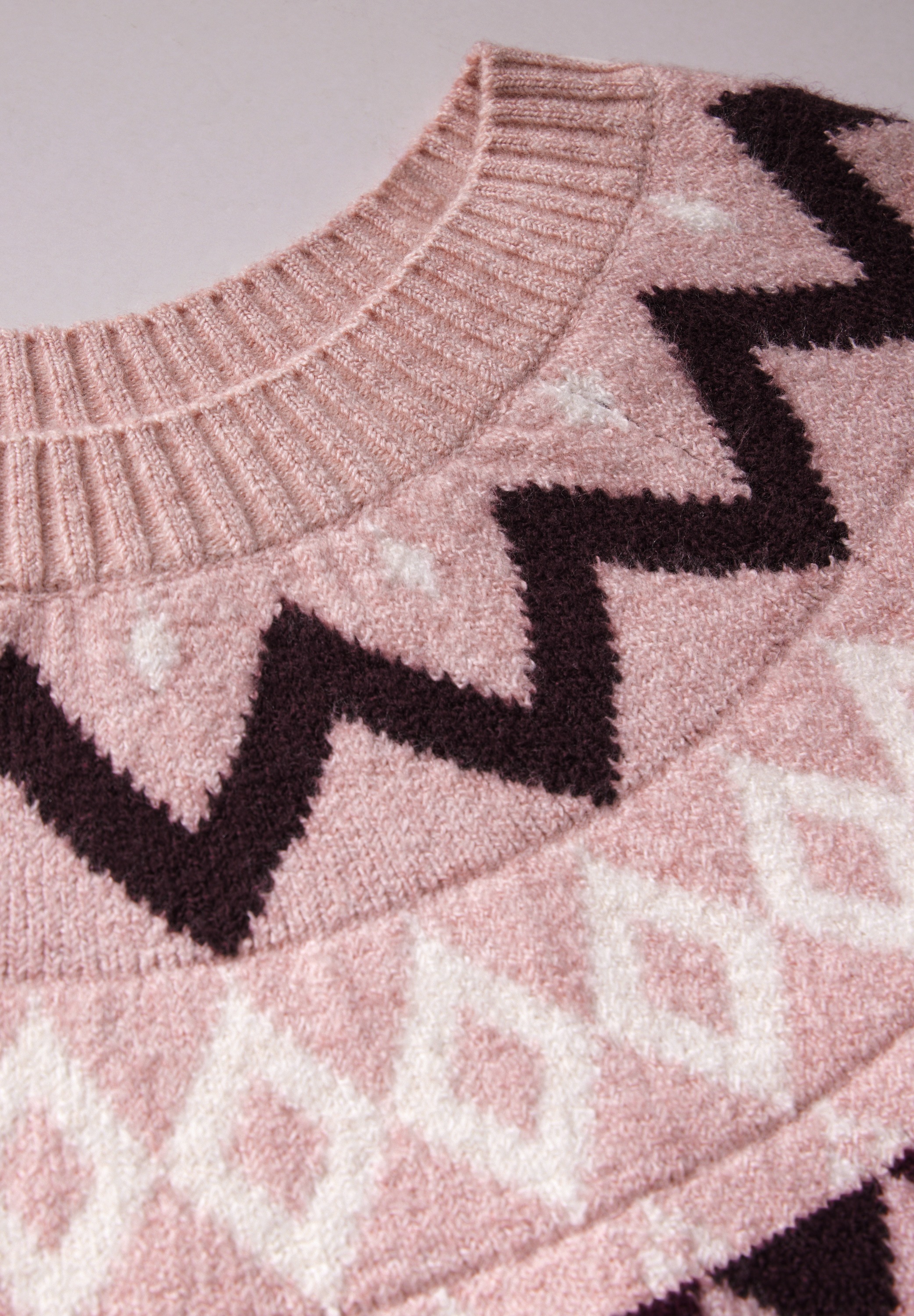 STREET ONE Strickpullover, mit Stehkragen