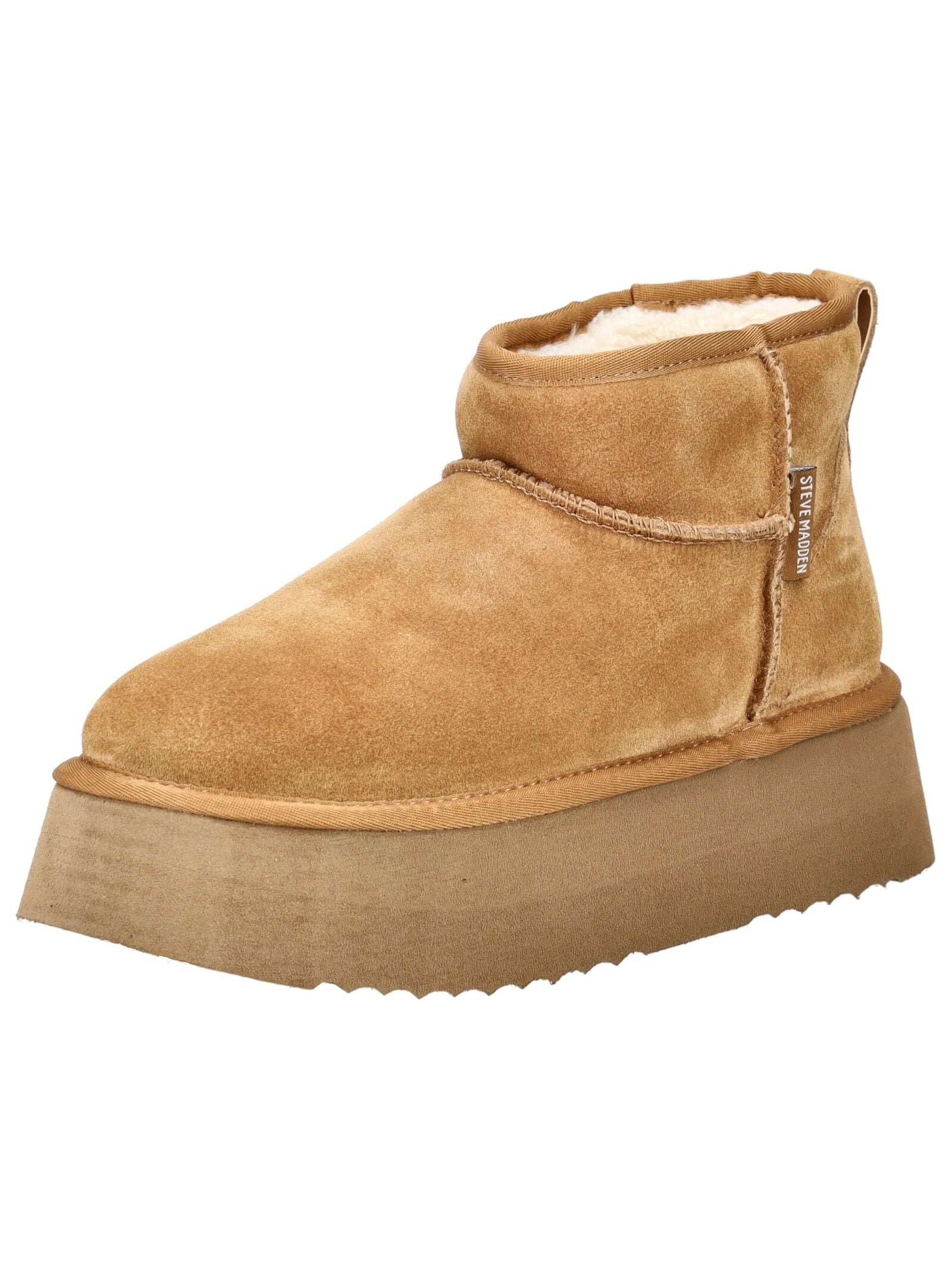 STEVE MADDEN Plateaustiefelette "STEVE MADDEN Stiefelette Veloursleder" günstig online kaufen