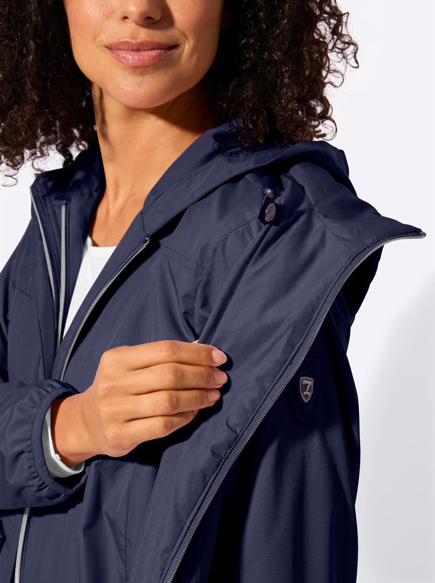 Casual Looks 3-in-1-Funktionsjacke mit Kapuze