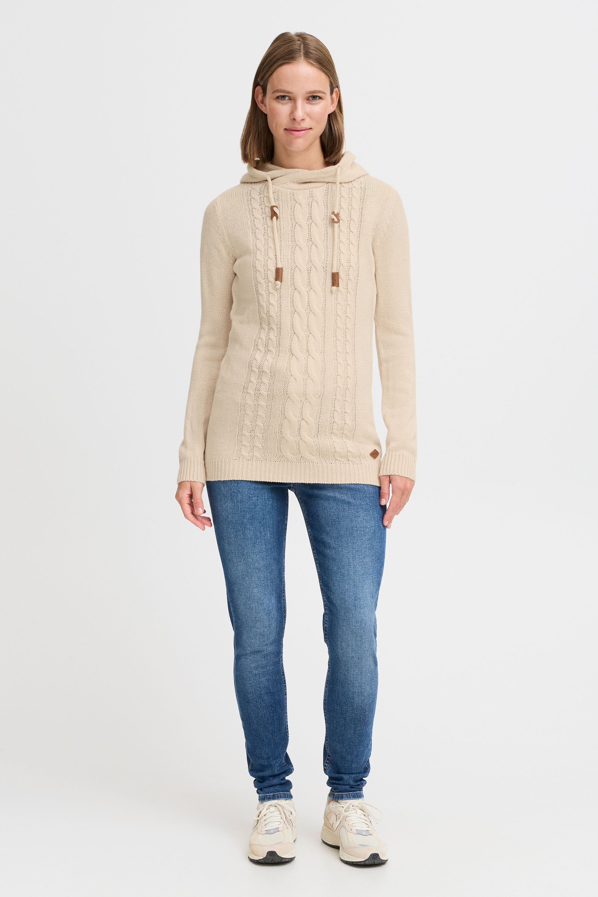 OXMO Strickjacke "Strickpullover OXCable" günstig online kaufen