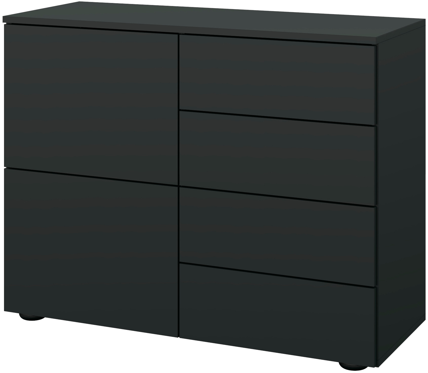 borchardt Möbel Kommode "Rova, Sideboard Breite 93 cm" Push-To-Open, verste günstig online kaufen