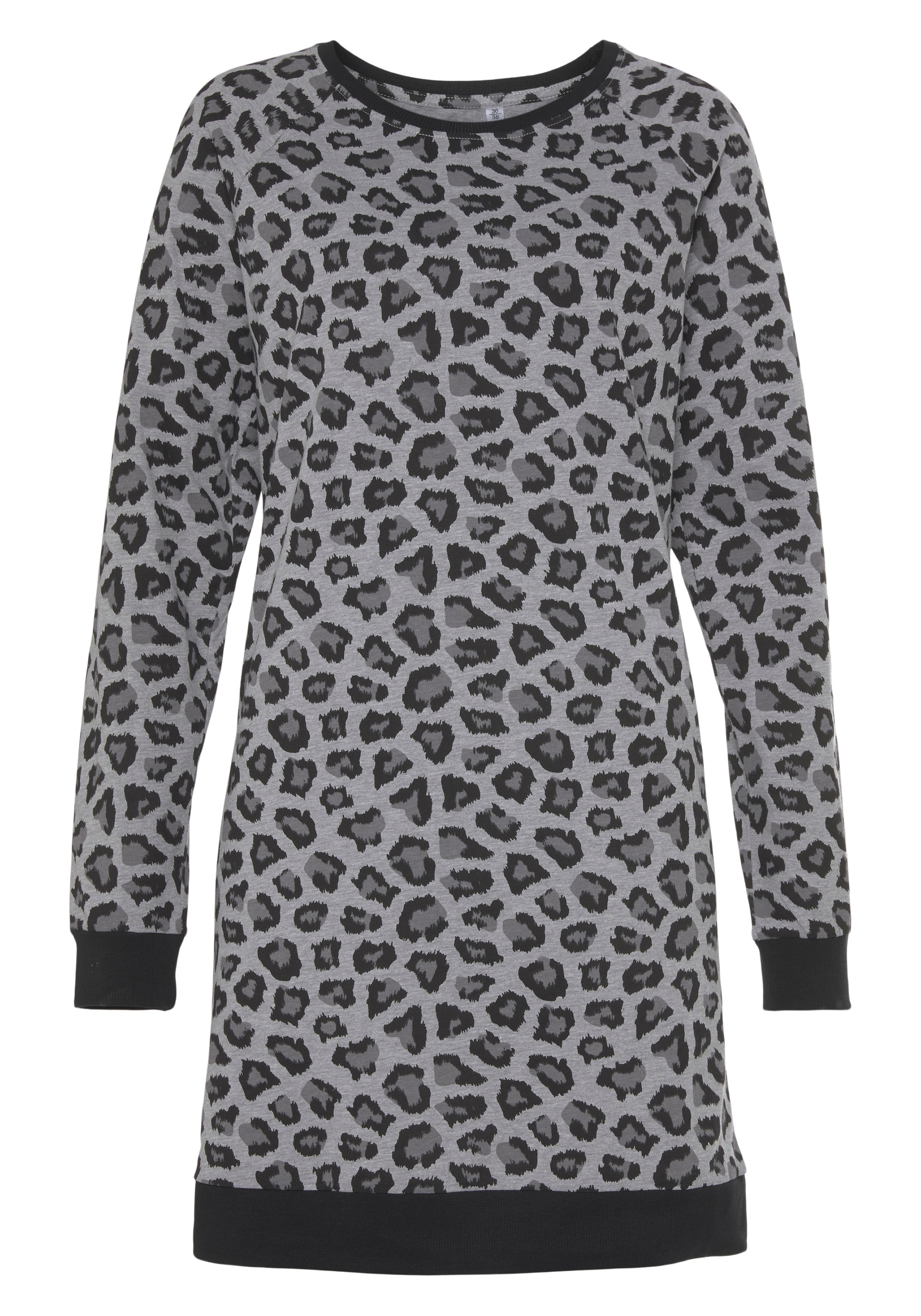 Vivance Dreams Nachthemd 1-teilig, mit tonalem Animalprint günstig online kaufen