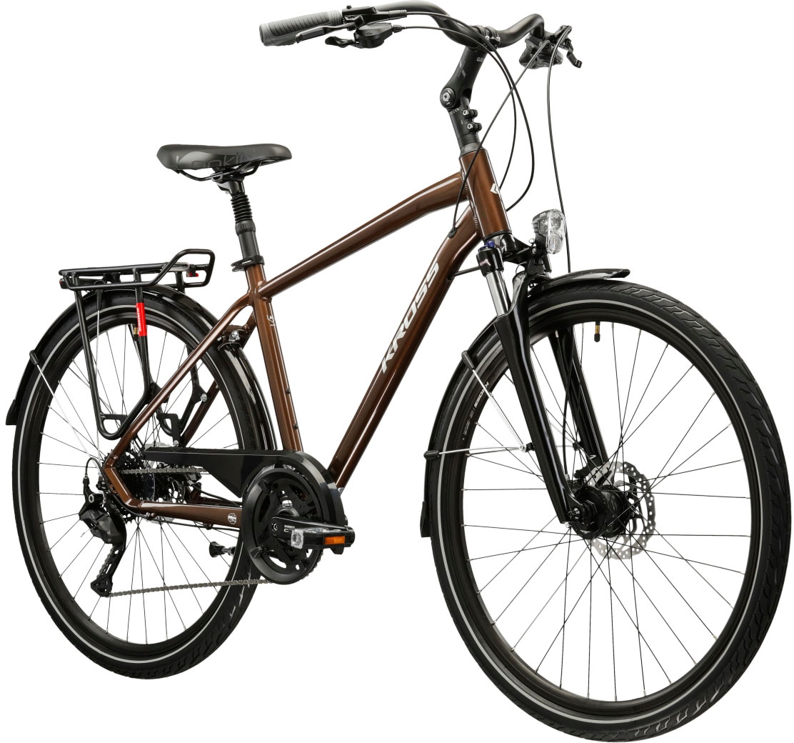 Kross Trekkingrad »Trans 5.0«, 18 Gang, Shimano, CUES U3020 Schaltwerk, Kettenschaltung
