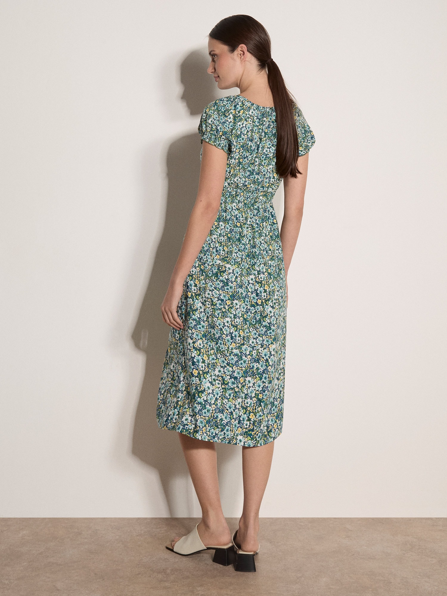 Apricot Midikleid »Midikleid« mit elastischem Bund