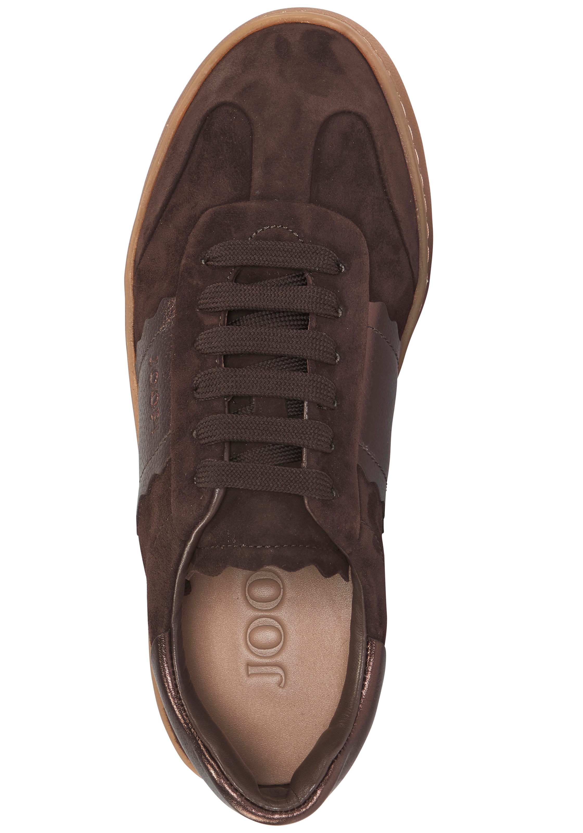 JOOP! Sneaker »velluto onda isa sneaker xt7«  Freizeitschuh, Halbschuh, Schnürer mit weicher Lederinnensohle