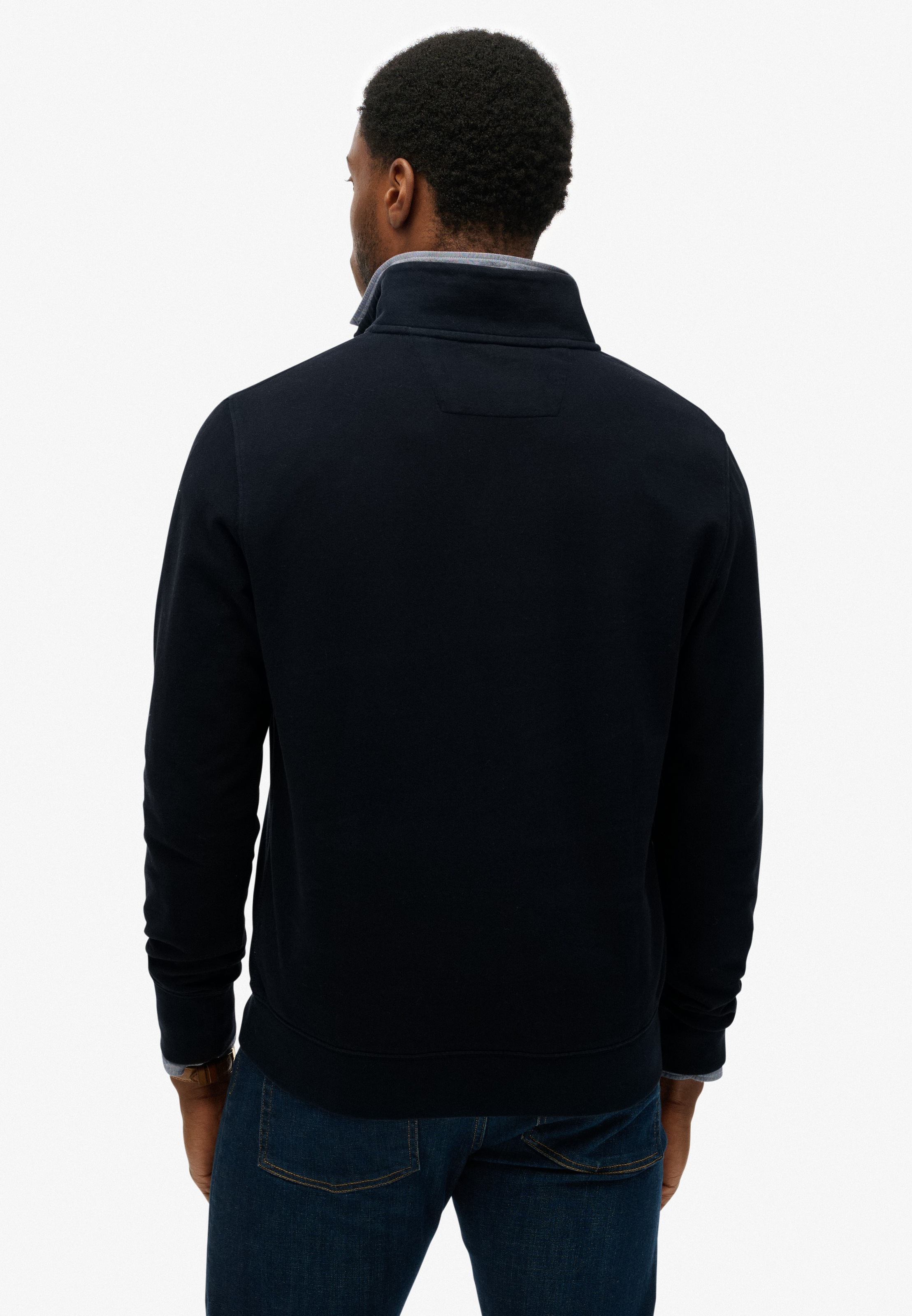 Superdry Sweatshirt "CLASSIC ESSENTIAL HENLEY" günstig online kaufen