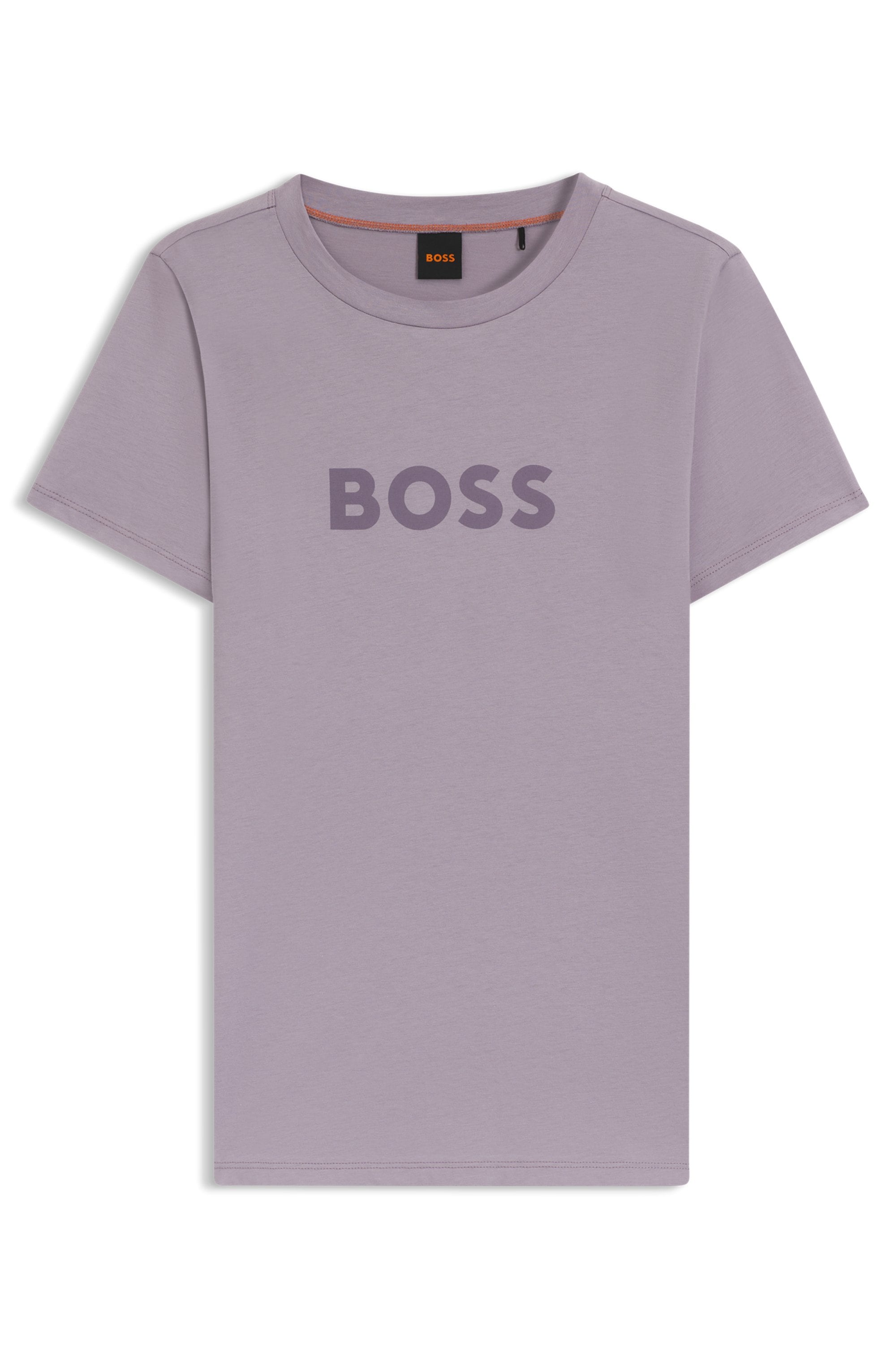 BOSS ORANGE T-Shirt "Elogo Premium Damenmode", mit BOSS-Schriftzug günstig online kaufen