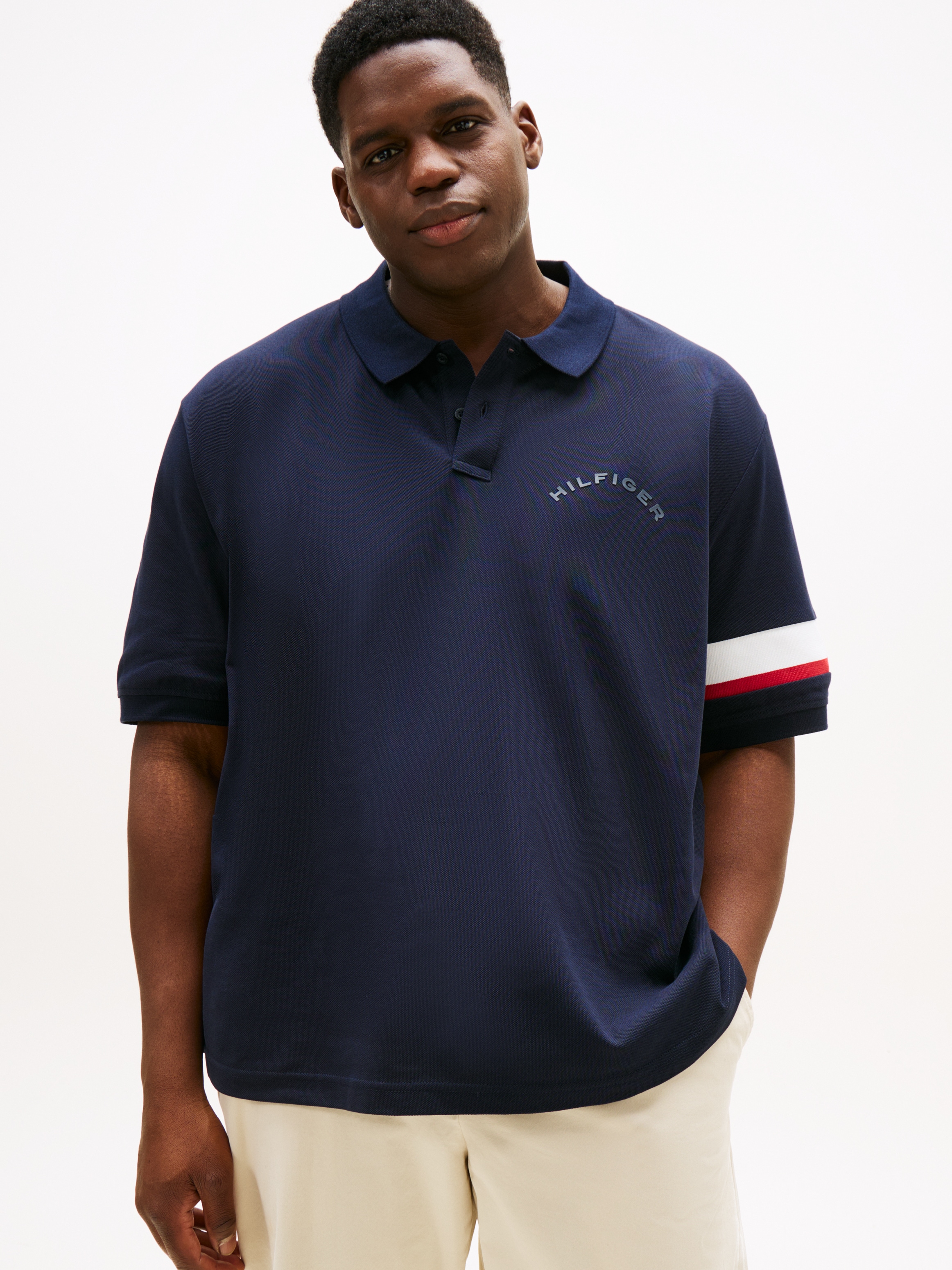Tommy Hilfiger Big & Tall Poloshirt "SLEEVE TAPE POLO", Große Größen günstig online kaufen