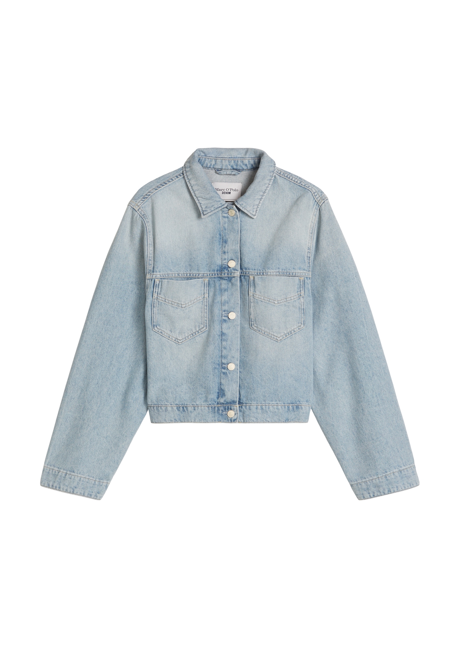 Marc O'Polo DENIM Jeansjacke »aus reiner Baumwolle« ohne Kapuze