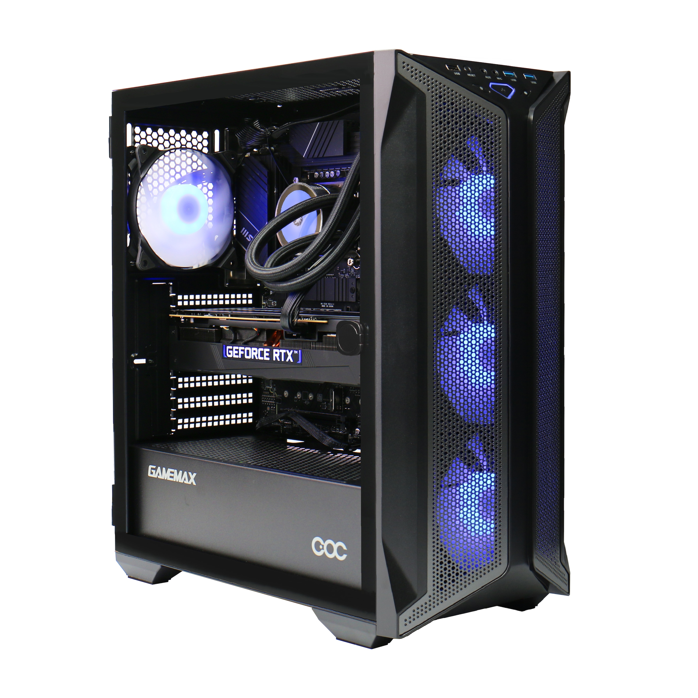 GAMEMAX Gaming-PC »Brufen C1 7272«, DDR5-RAM, PCIe SSD Gen4, Windows 11