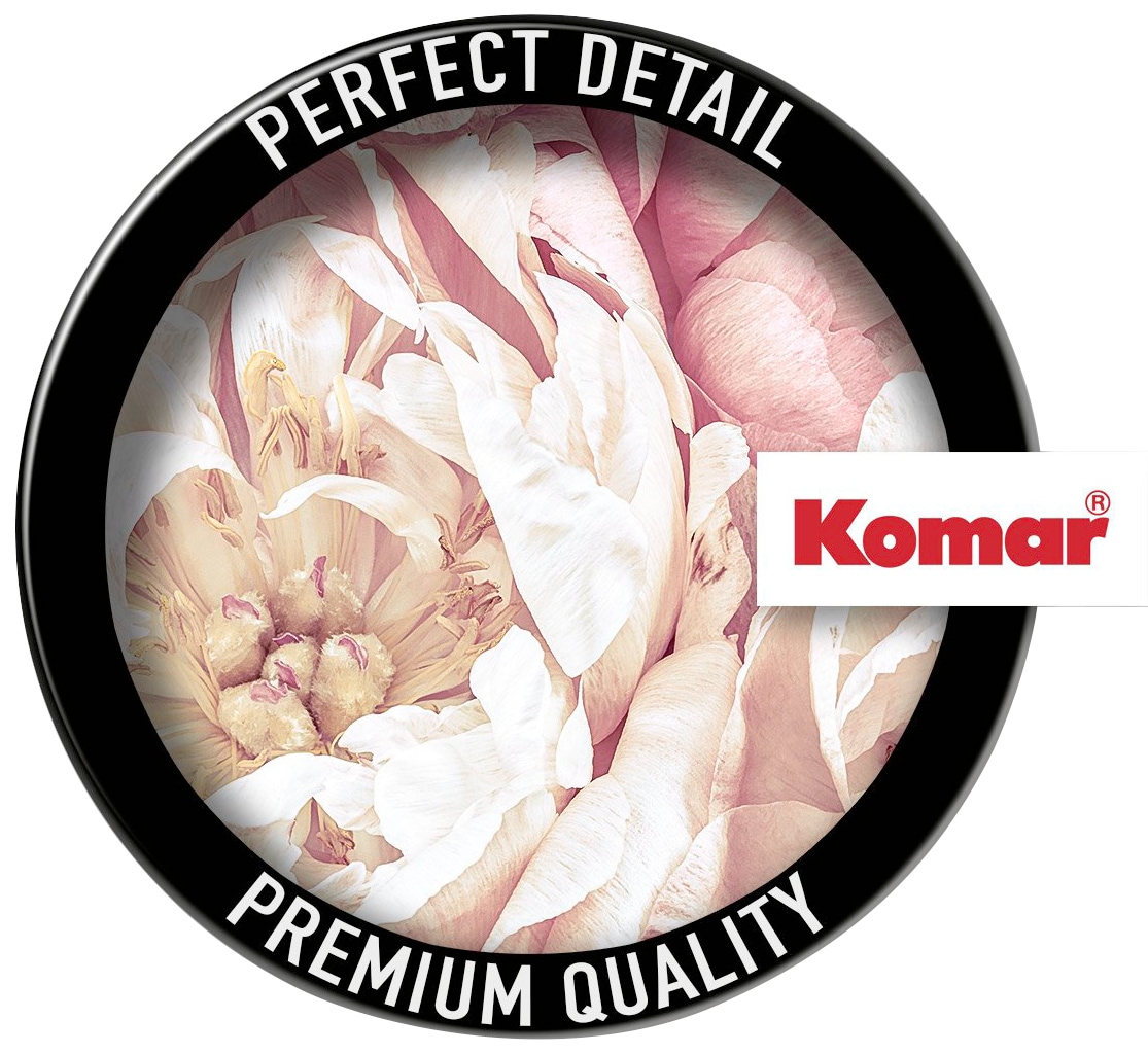 Komar Vliestapete »Vlies - Peonies - Größe 368 x 248 cm«, bedruckt, Wohnzimmer, Schlafzimmer