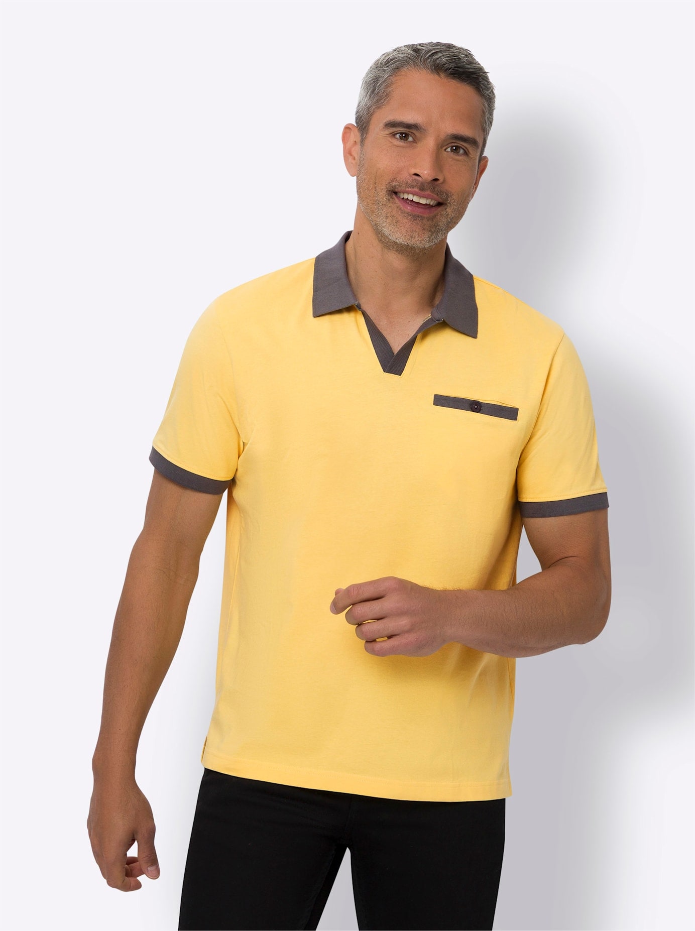 Classic Poloshirt »Kurzarm-Poloshirt«, (1 tlg.)