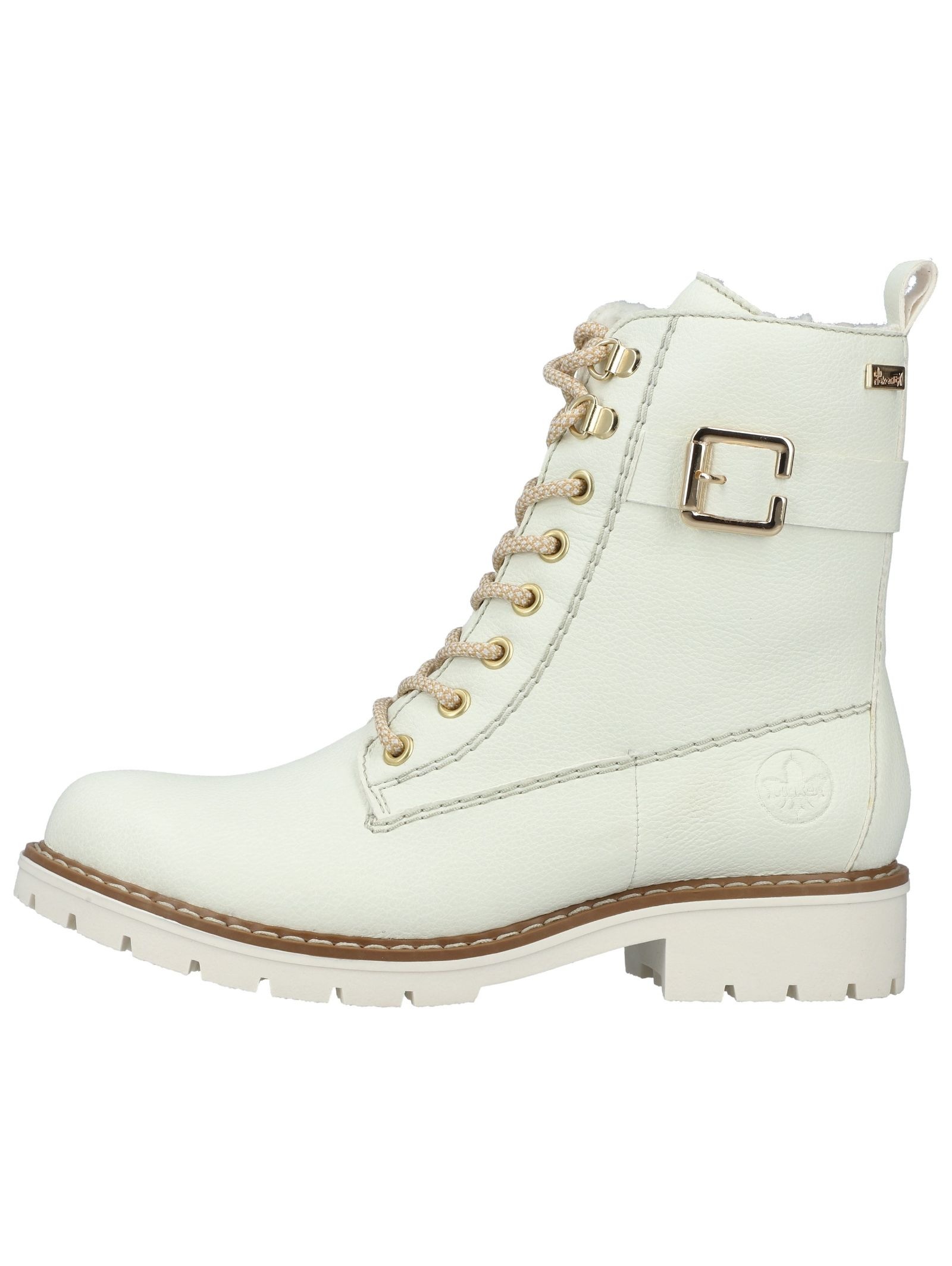 Rieker Schnürstiefelette "Rieker Stiefelette Lederimitat" günstig online kaufen