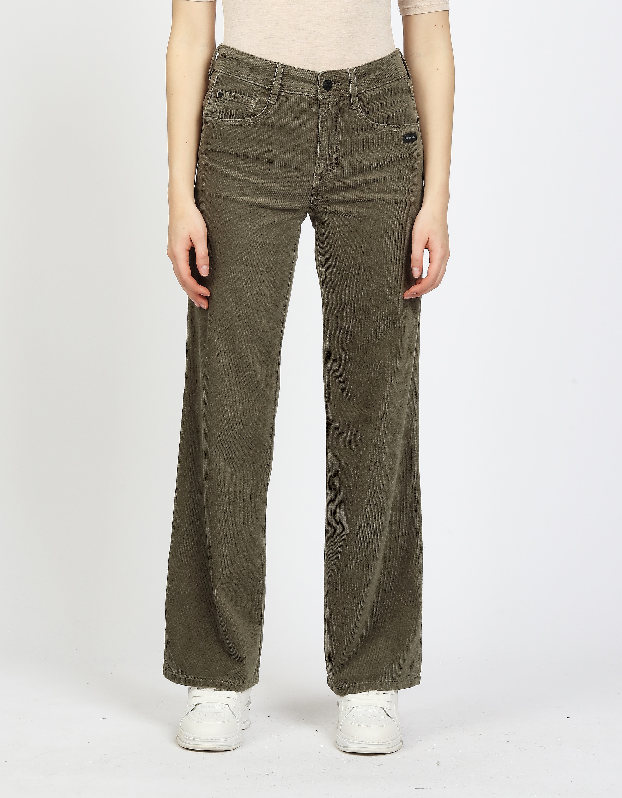 GANG Cordhose "94AMELIE WIDE" im lässigen Wide Fit günstig online kaufen