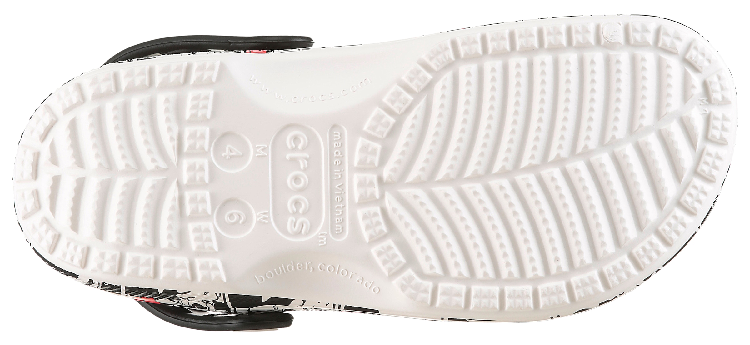 Crocs Clog »Mickey and Minnie Classic Clog«, mit Fersenriemen
