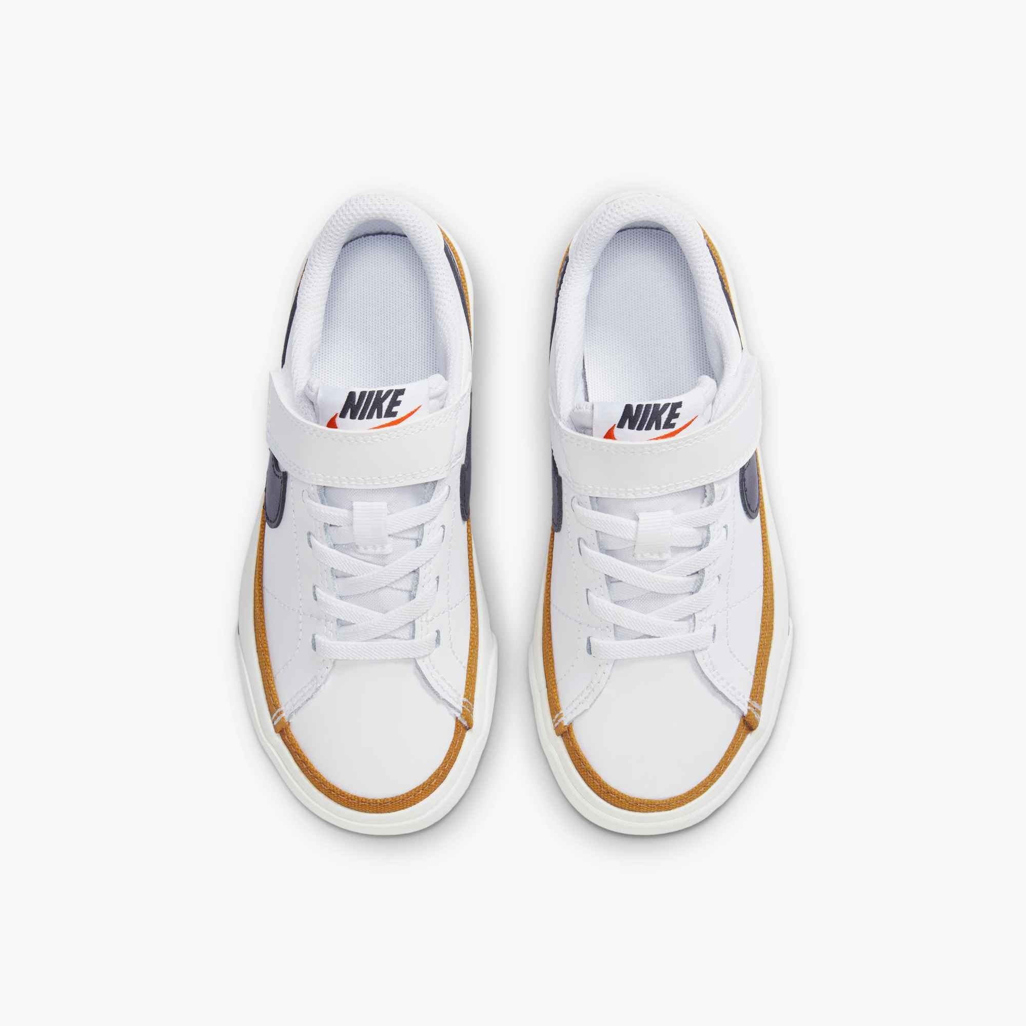 Nike Sportswear Sneaker »COURT LEGACY (PSV)«  klassischer Tennis-Style, mit Schnürung und Klettverschluss
