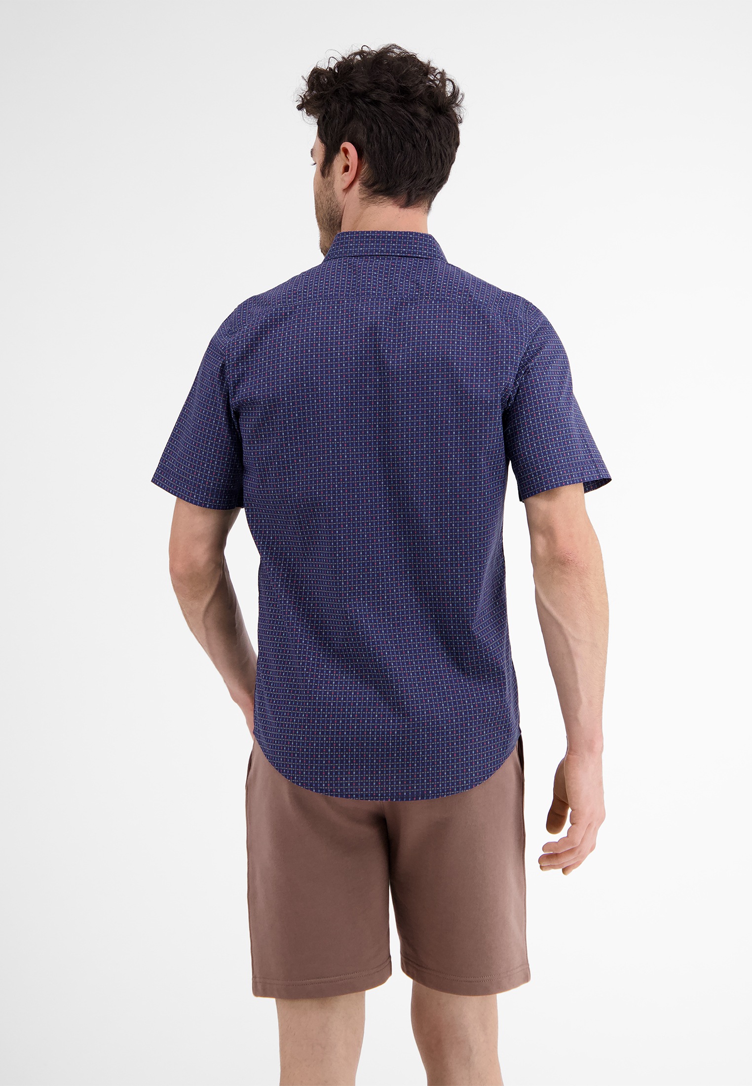 LERROS Kurzarmhemd "Kurzarmhemd, geometrisch gemustert" günstig online kaufen