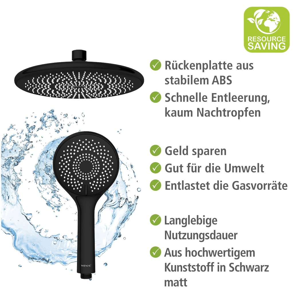 WENKO Duschsystem »Watersaving«