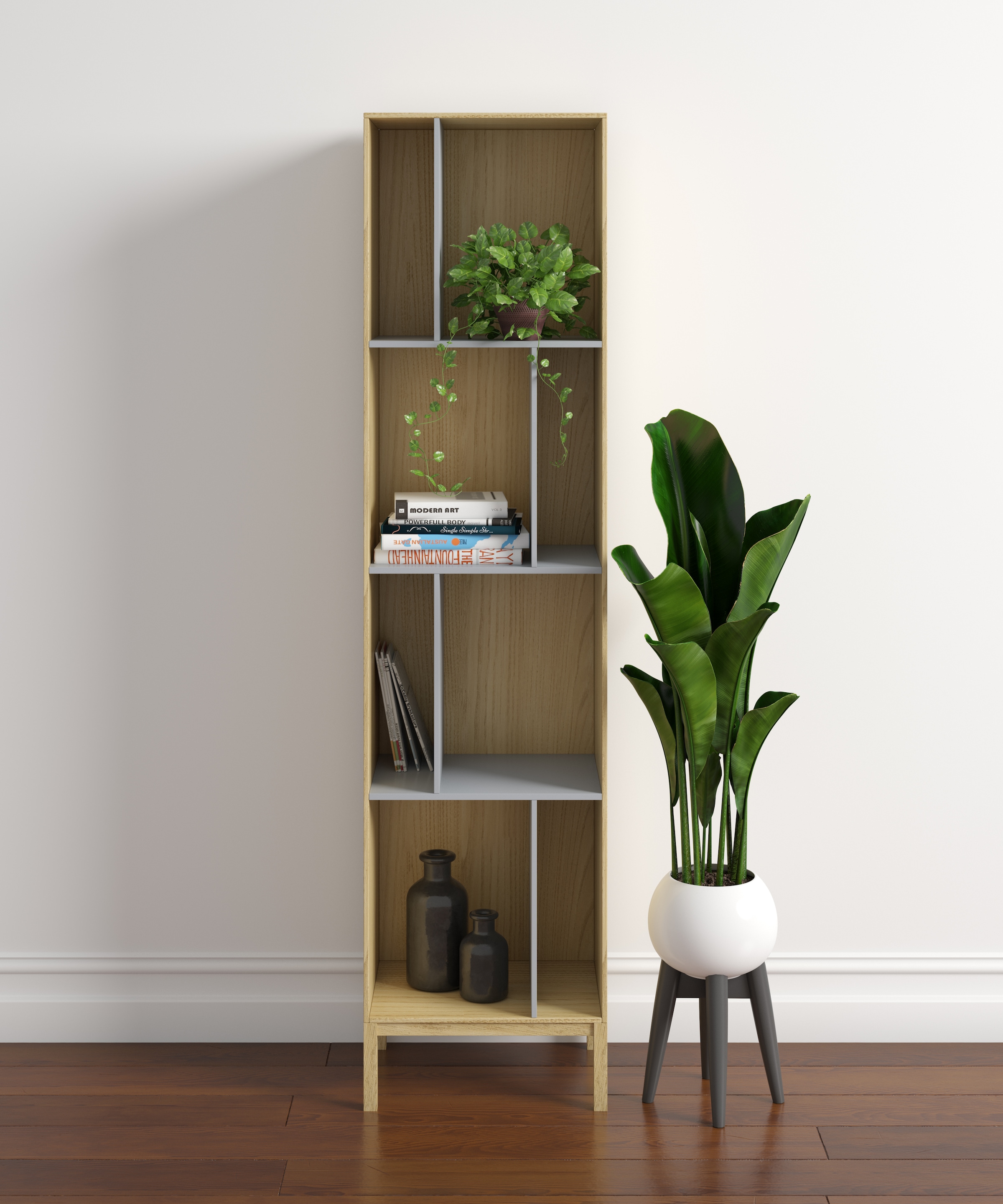 Woodman Bücherregal "Abbeywood" Holzfurnier aus Eiche, FSC-zertifiziert günstig online kaufen