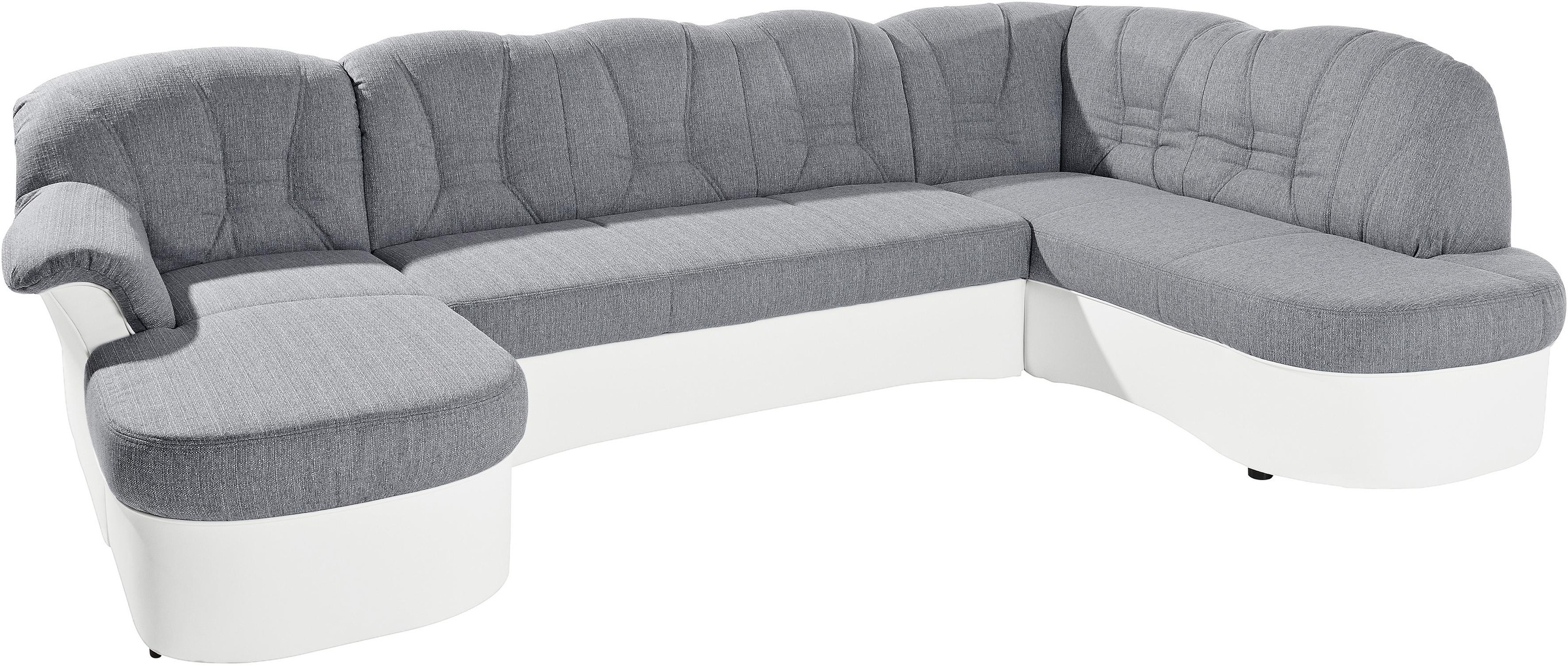 DOMO collection Wohnlandschaft »Elva U-Form«, wahlweise mit Bettfunktion und Federkern