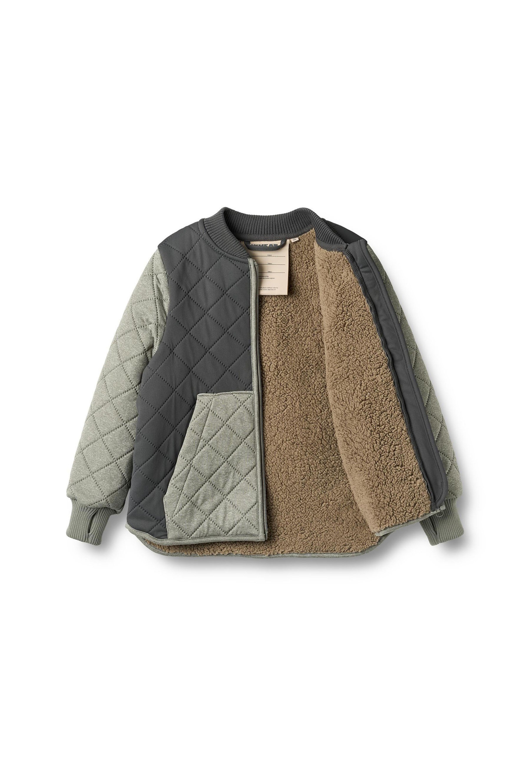 WHEAT Allwetterjacke »WHEAT Thermo Jacket Wulf« 1 Stk. tlg. ohne Kapuze reflektierend