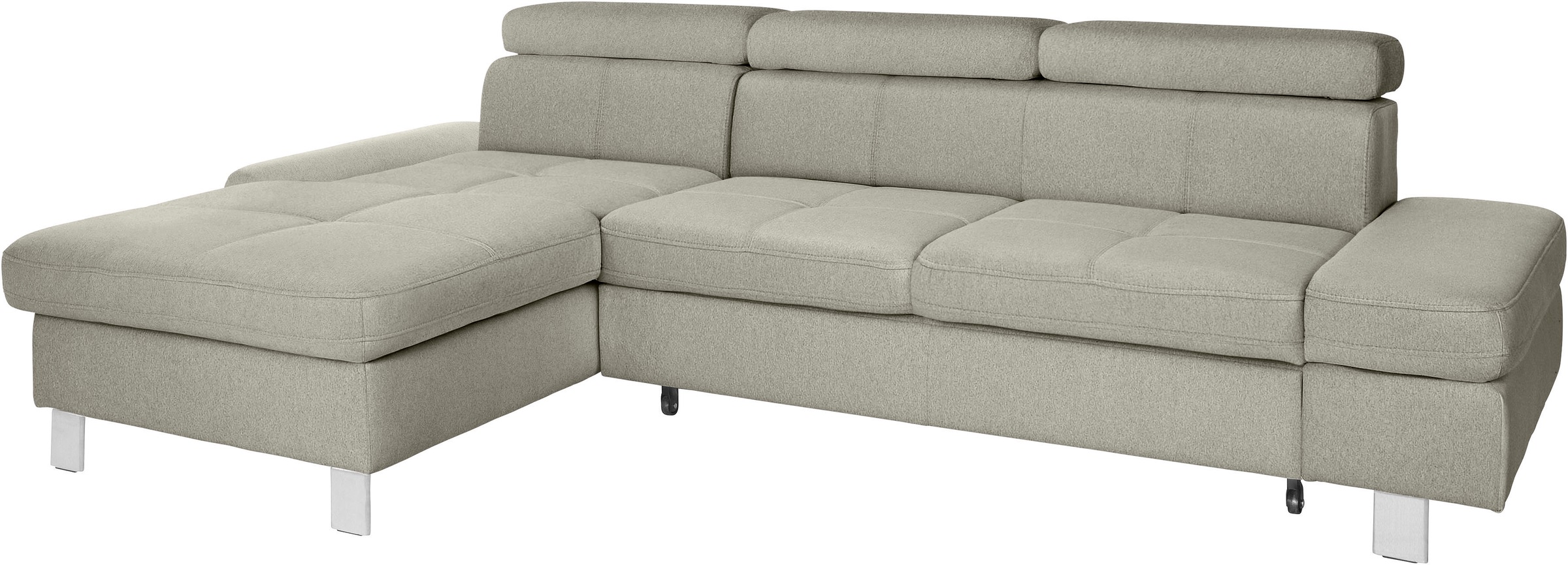 exxpo - sofa fashion Ecksofa "Fiji, hochwertige Detailverarbeitung, Breite günstig online kaufen