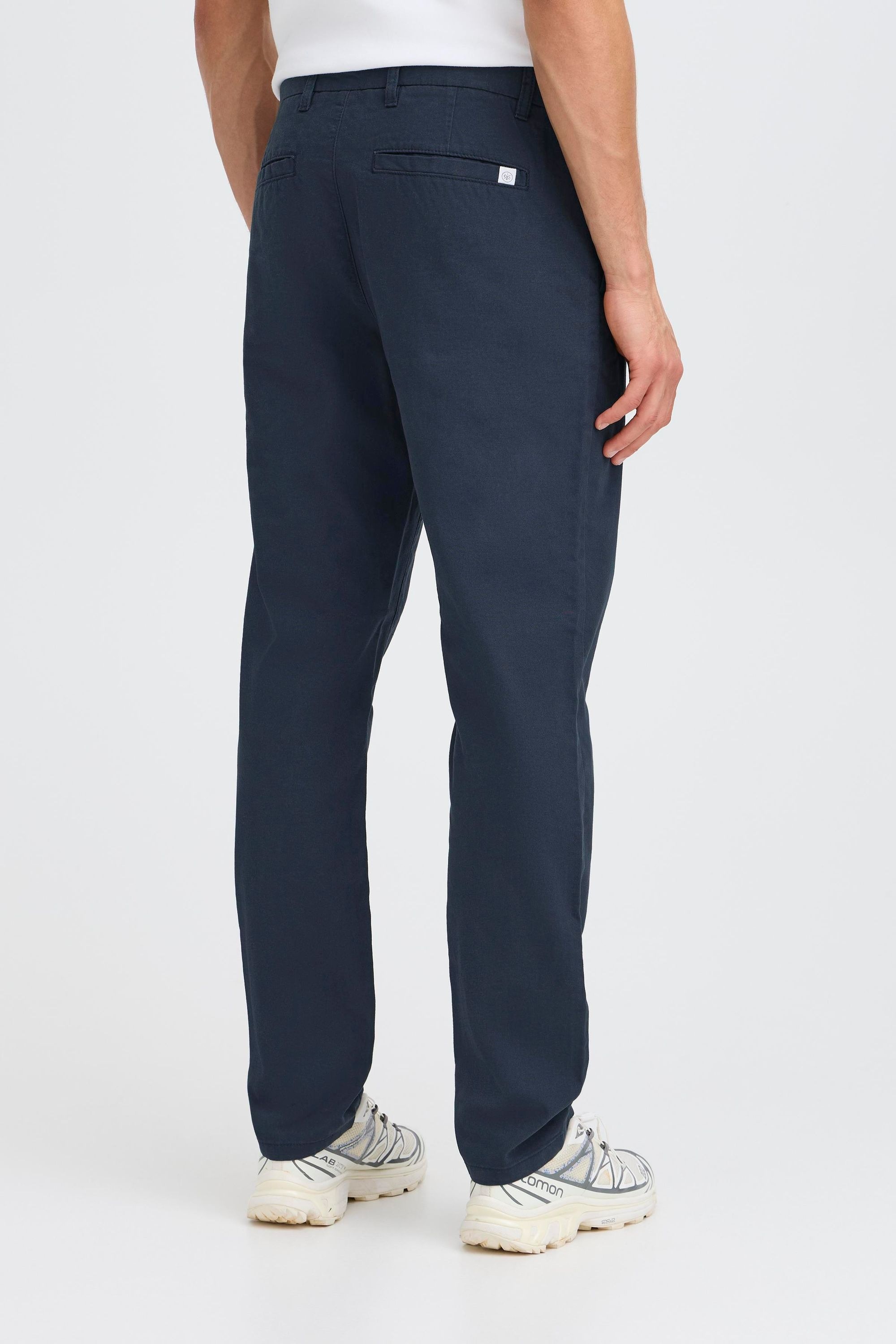 !solid SDCADEN Chino Hose Blau 33/34 3