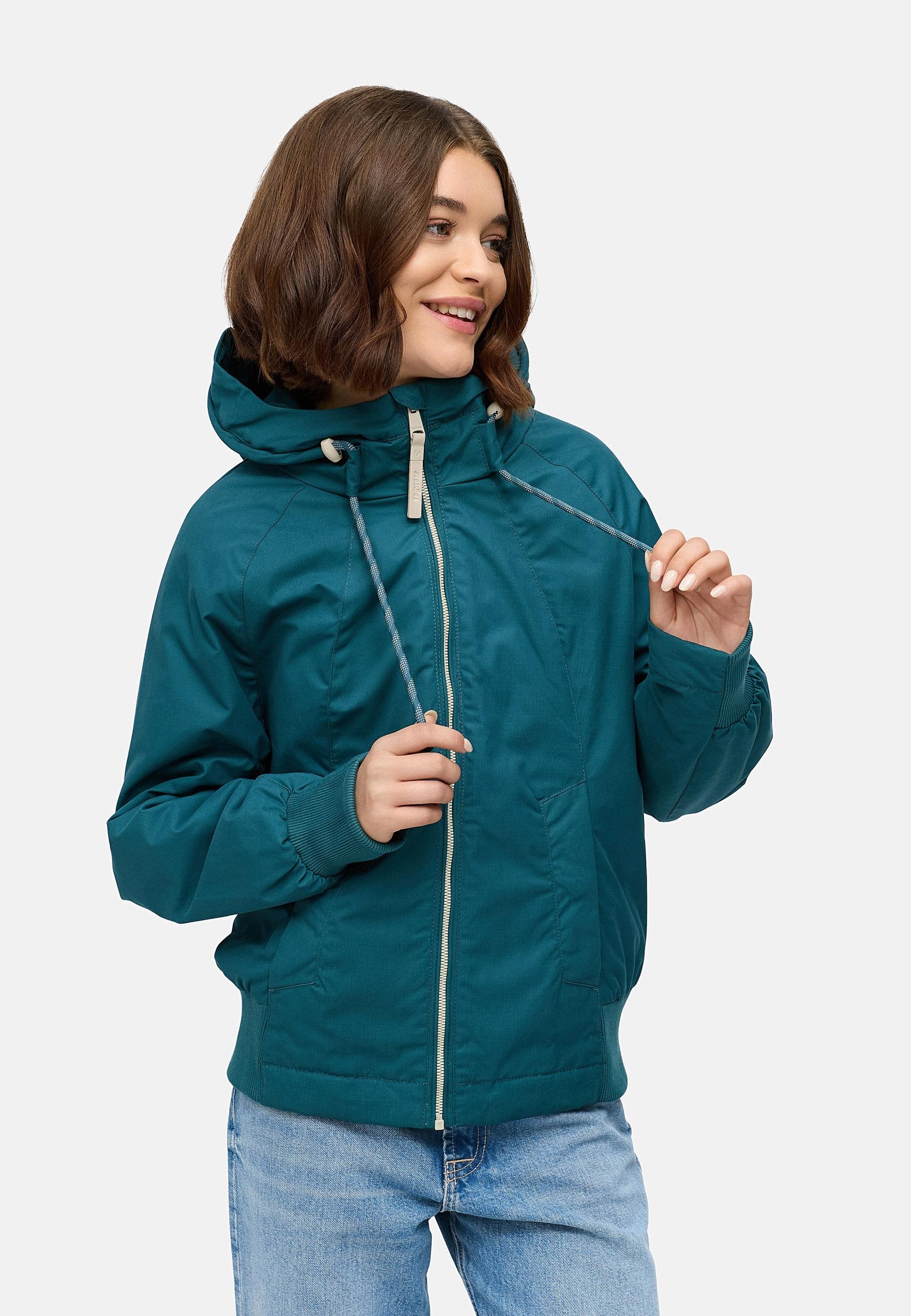 Ragwear Outdoorjacke »Lumie YOUMODO«, mit Kapuze, Gefütterte Übergangsjacke mit Kapuze