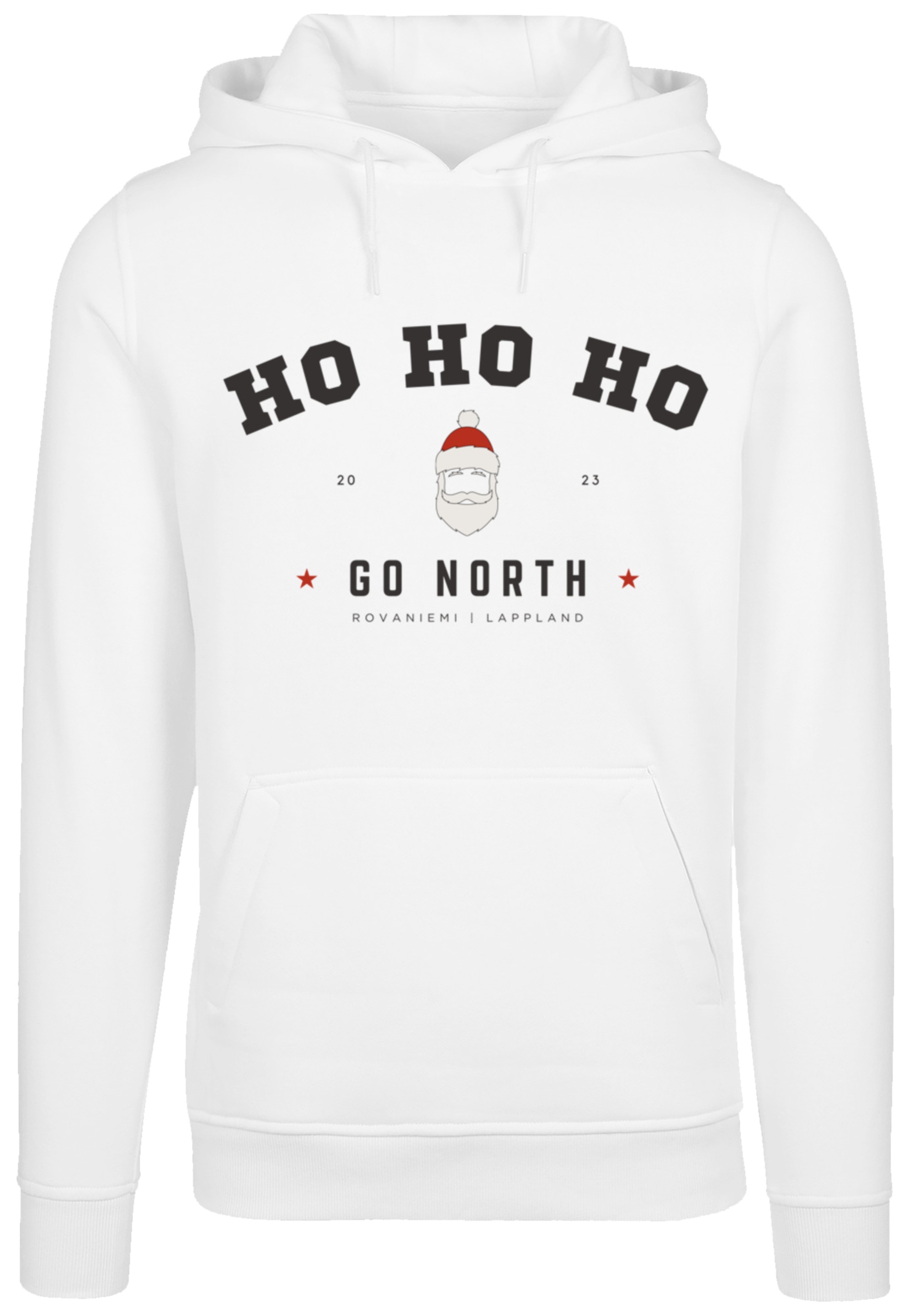 F4NT4STIC Kapuzenpullover »Ho Ho Ho Santa Weihnachten PLUSSIZE«, Premium Qualität