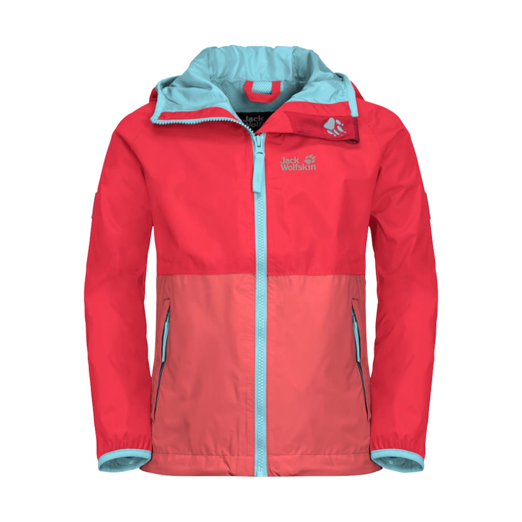 Jack Wolfskin Regenjacke »RAINY DAYS KIDS«, mit Kapuze