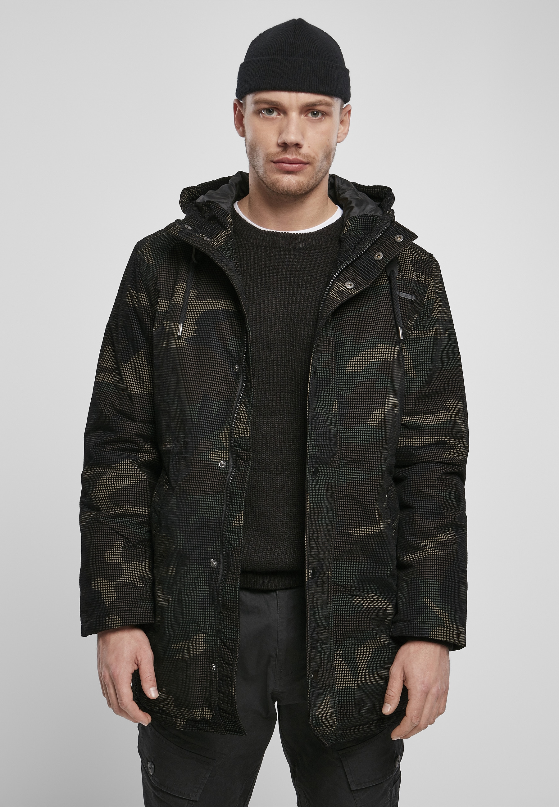 Brandit Wintermantel »Brandit Herren Grid-Camo Parka«