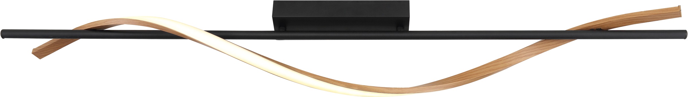 GLOBO LIGHTING Deckenleuchte »WATKINS« LED-Modul 1 Stk. Warmweiß Deckenlampe Wohnzimmer-Leuchte Schlafzimmer-Leuchte Flur Küche