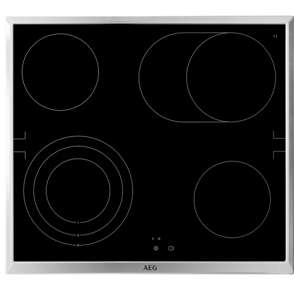 AEG Elektro-Herd-Set »TEAMHHP2«, EPS335061M, Pyrolyse-Selbstreinigung