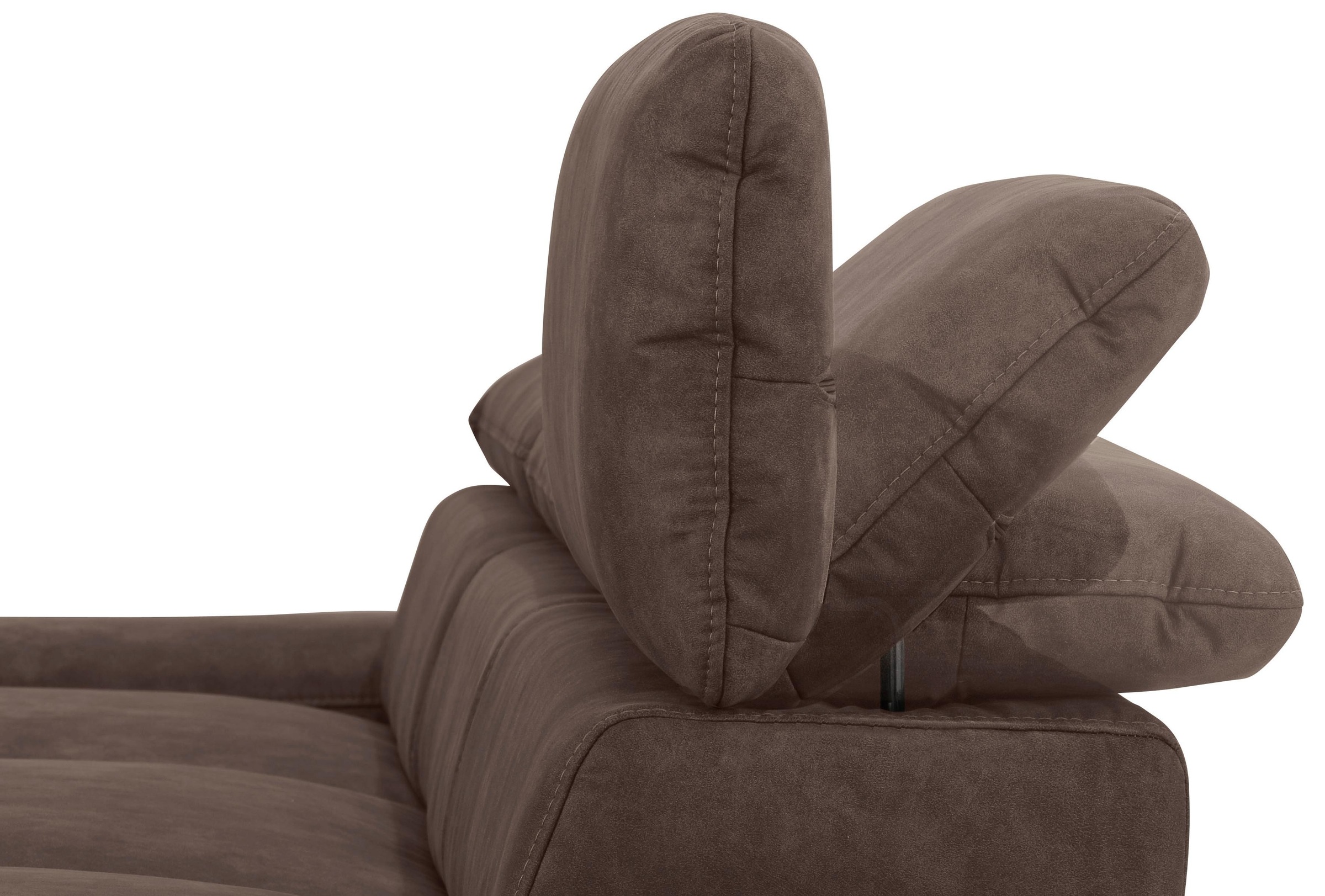 Home affaire Ecksofa »Alberto L-Form«, mit Kopfteilverstellung, wahlweise mit Bettfunktion