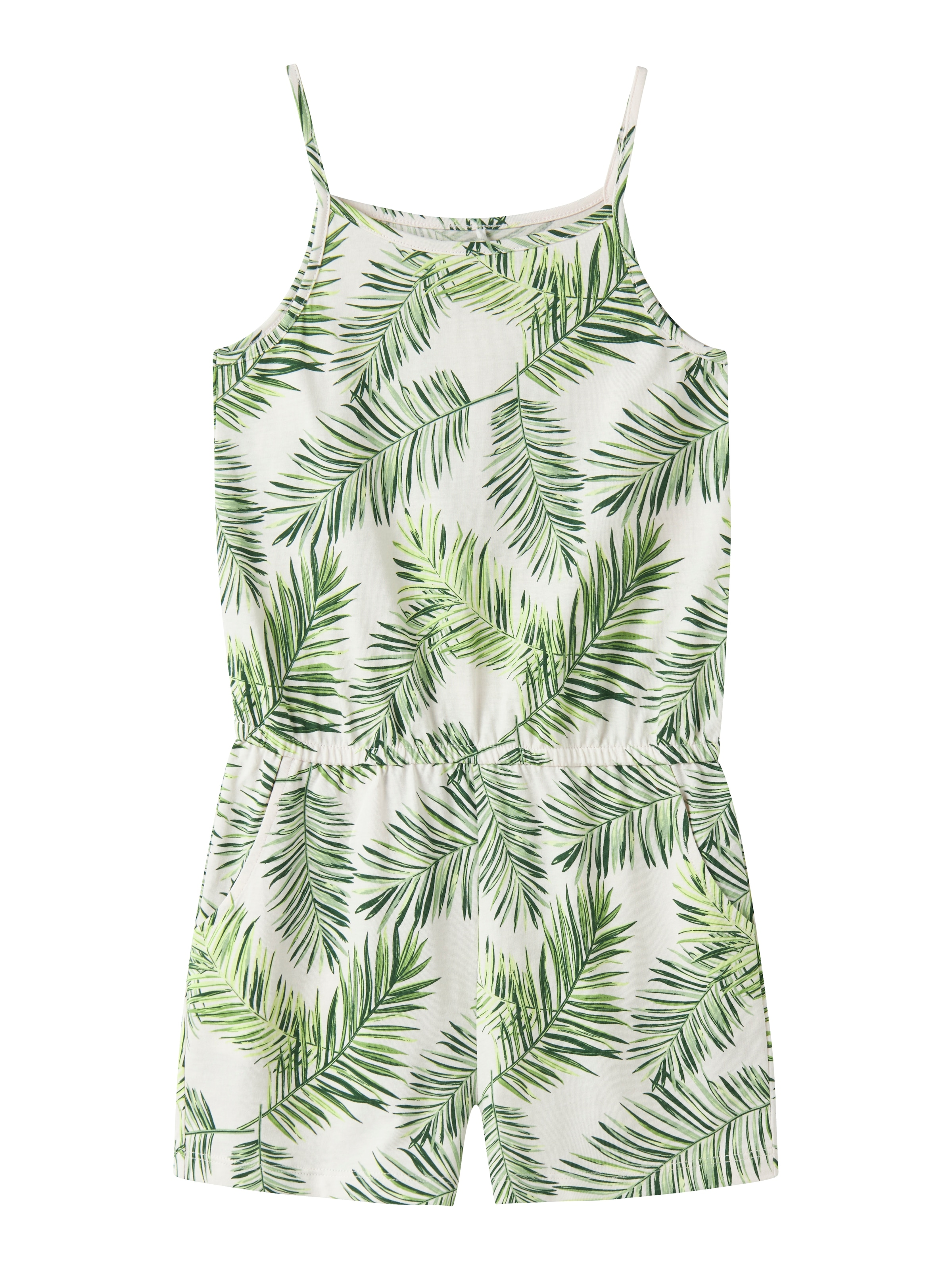 Name It Jumpsuit "Nkfvigga Strap Suit F1 No" Im Sommerlichen Alloverdruck