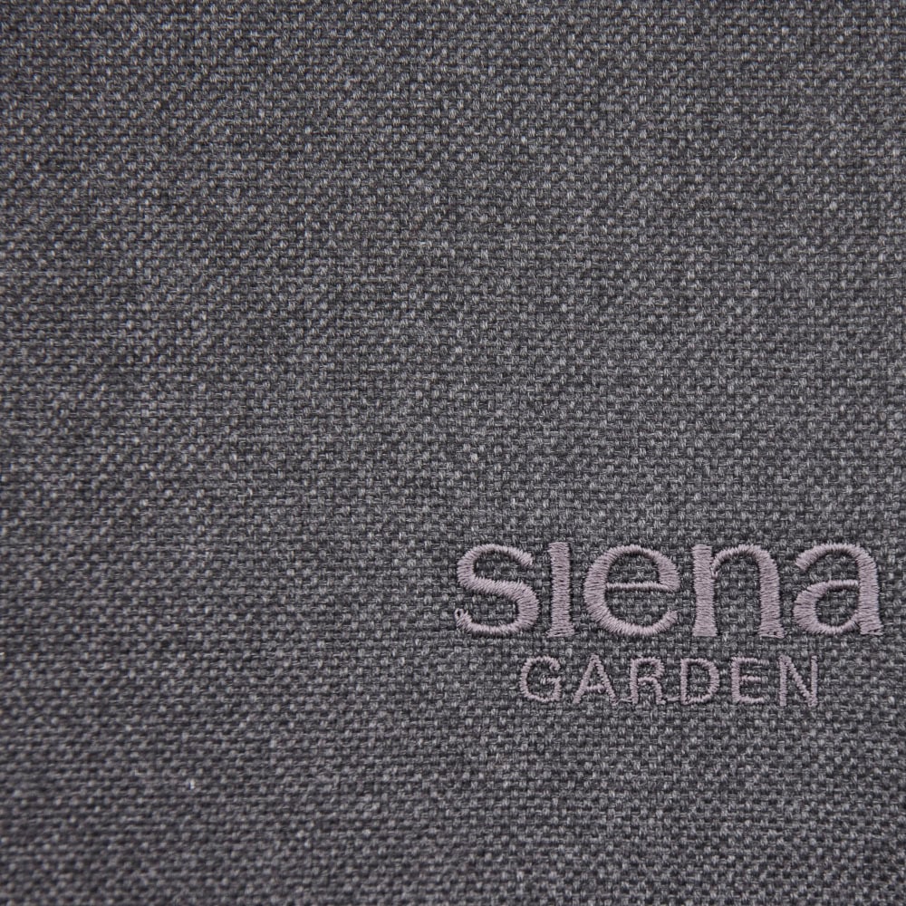 Siena Garden Gartenliege »Aliano«, Schaukelliege mit Kissen, in schwarz