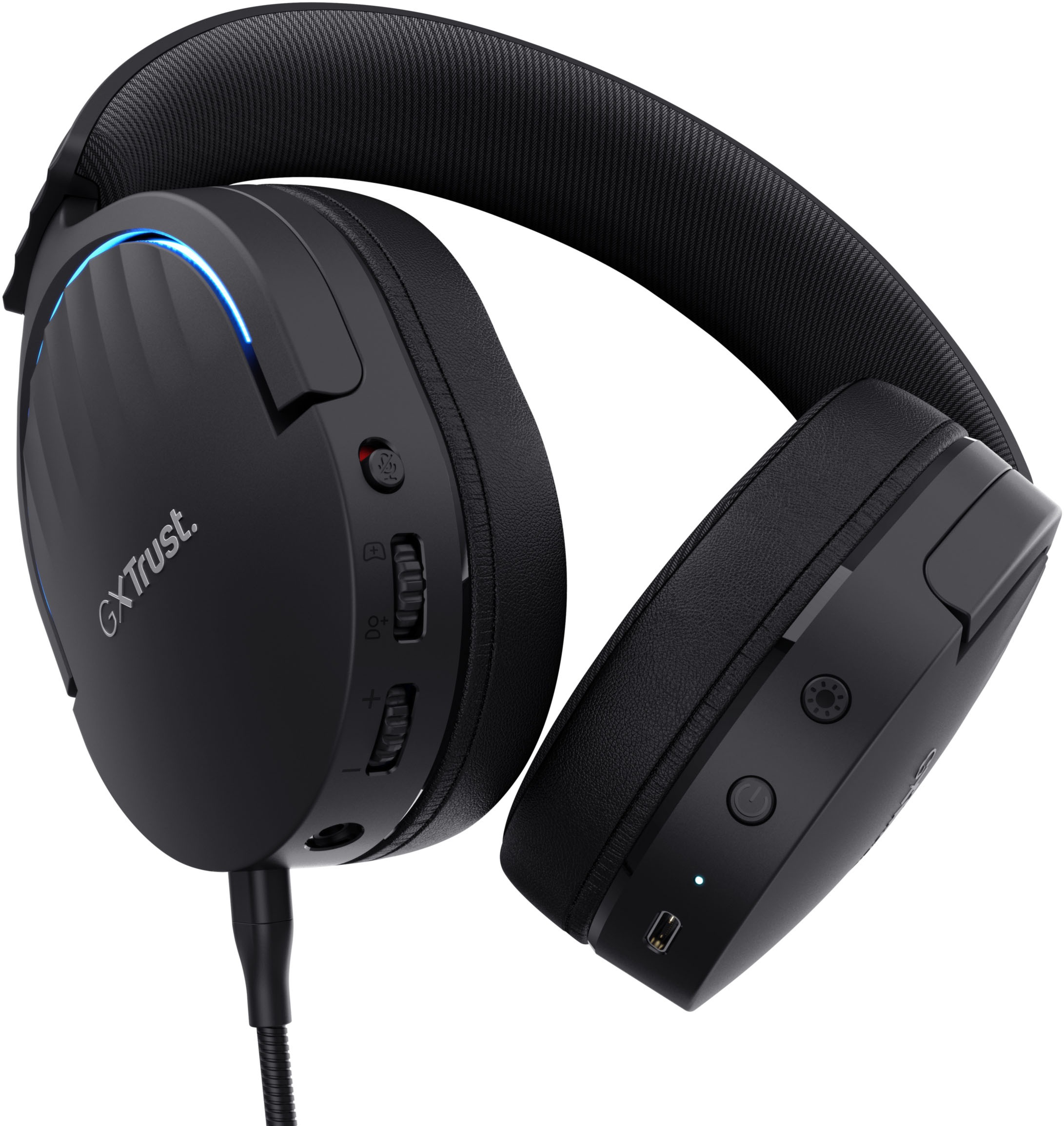 Trust Gaming-Headset »GXT491 Fayzo«, A2DP Bluetooth, Mikrofon abnehmbar-Noise-Cancelling