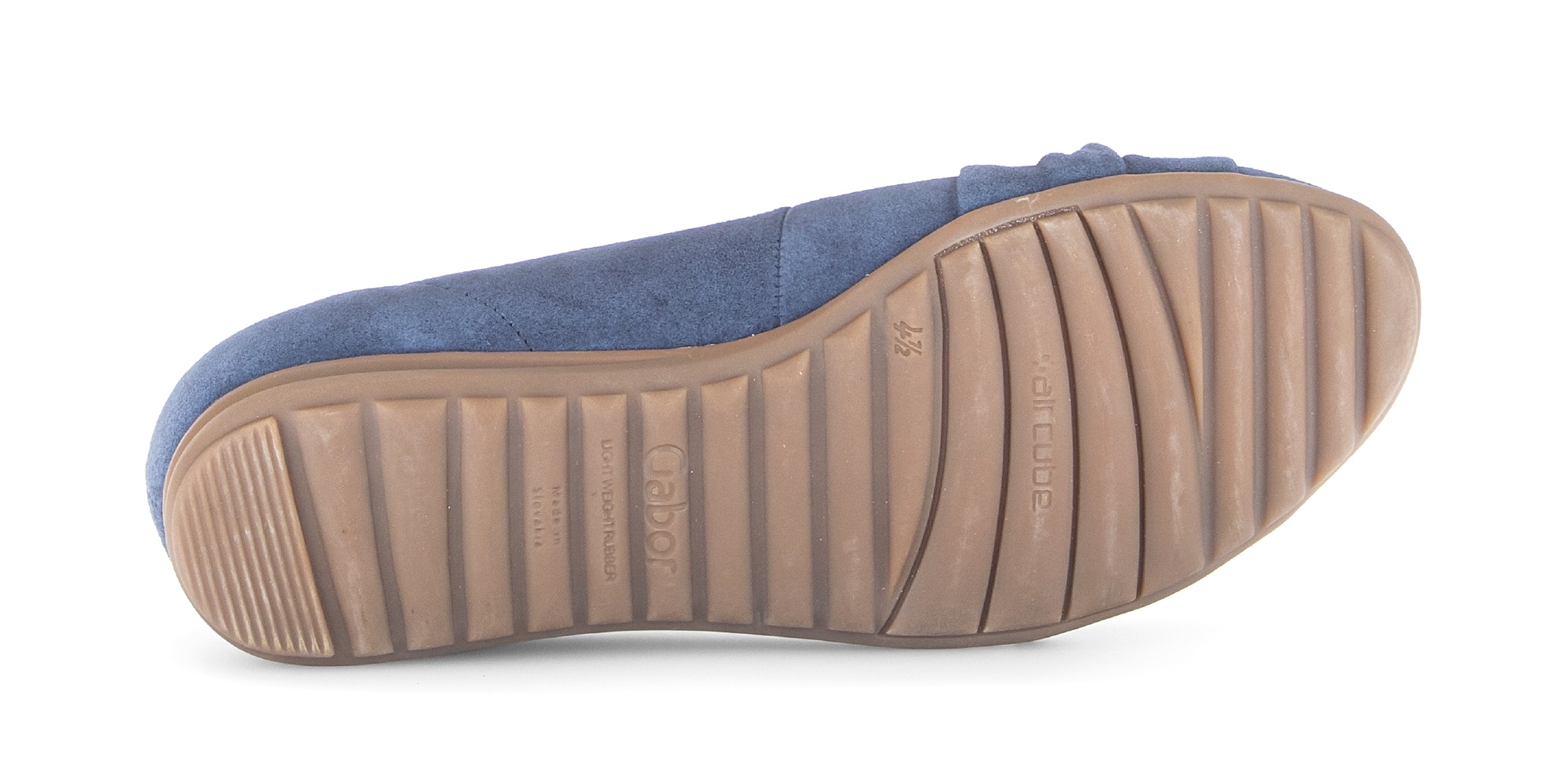 Gabor Ballerina »FLORENZ«  Businessschuh, Slipper, Schlupfschuh mit Zierriegel, Weite G (=weit)