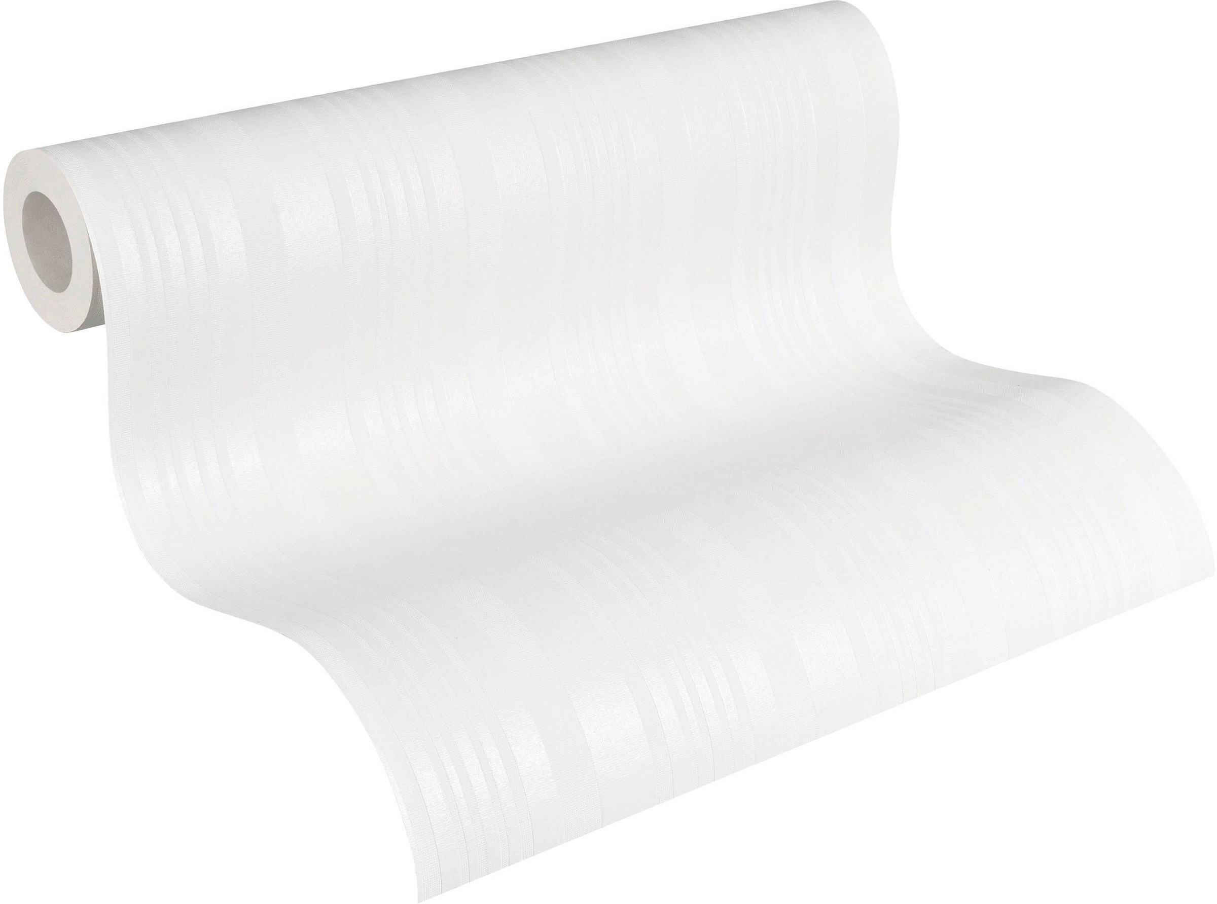 A.S. Création Vliestapete »Meistervlies« Streifen | gestreift | mehrfarbig strukturiert Struktur Tapete Streifen Überstreichbar Tapeten Wohnzimmer Flur Design