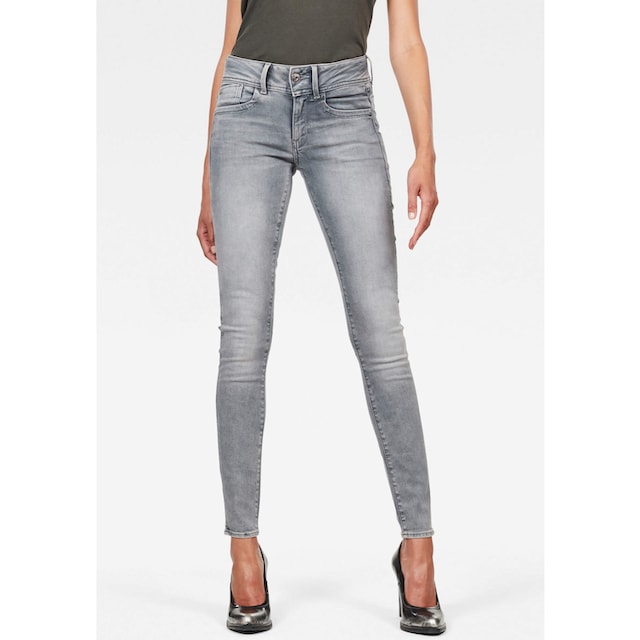 G-Star RAW Skinny-fit-Jeans »Mid Waist Skinny«, mit Elasthan-Anteil für  bestellen | BAUR