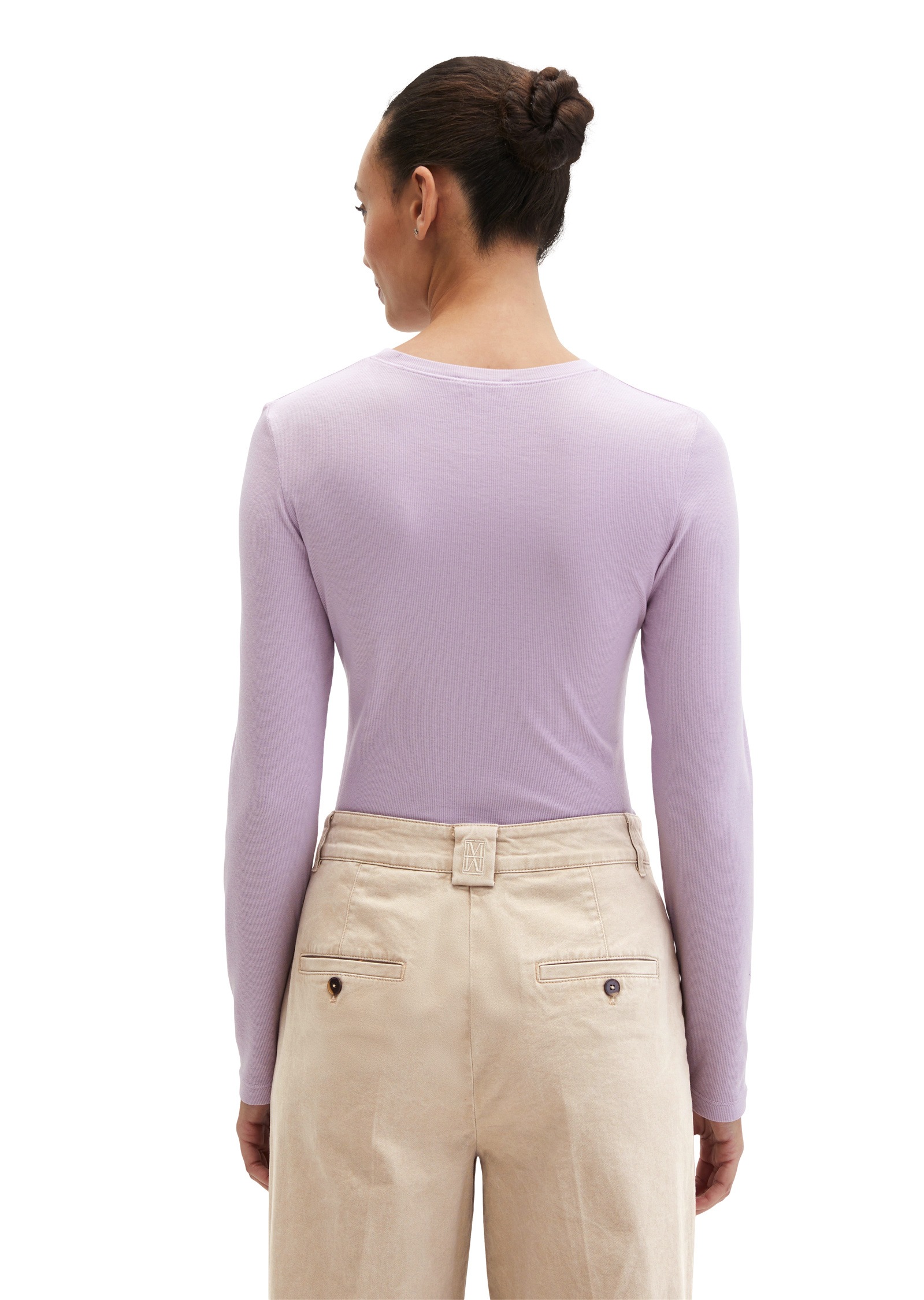 Thumbnail - Marc OPolo Langarmshirt "aus Rippjersey"