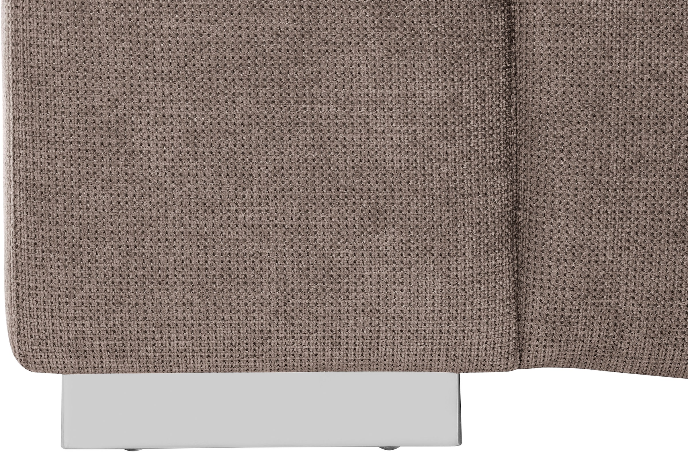 COTTA Ecksofa »Orion L-Form«, mit Kopfteilverstellung & 3 Nierenkissen
